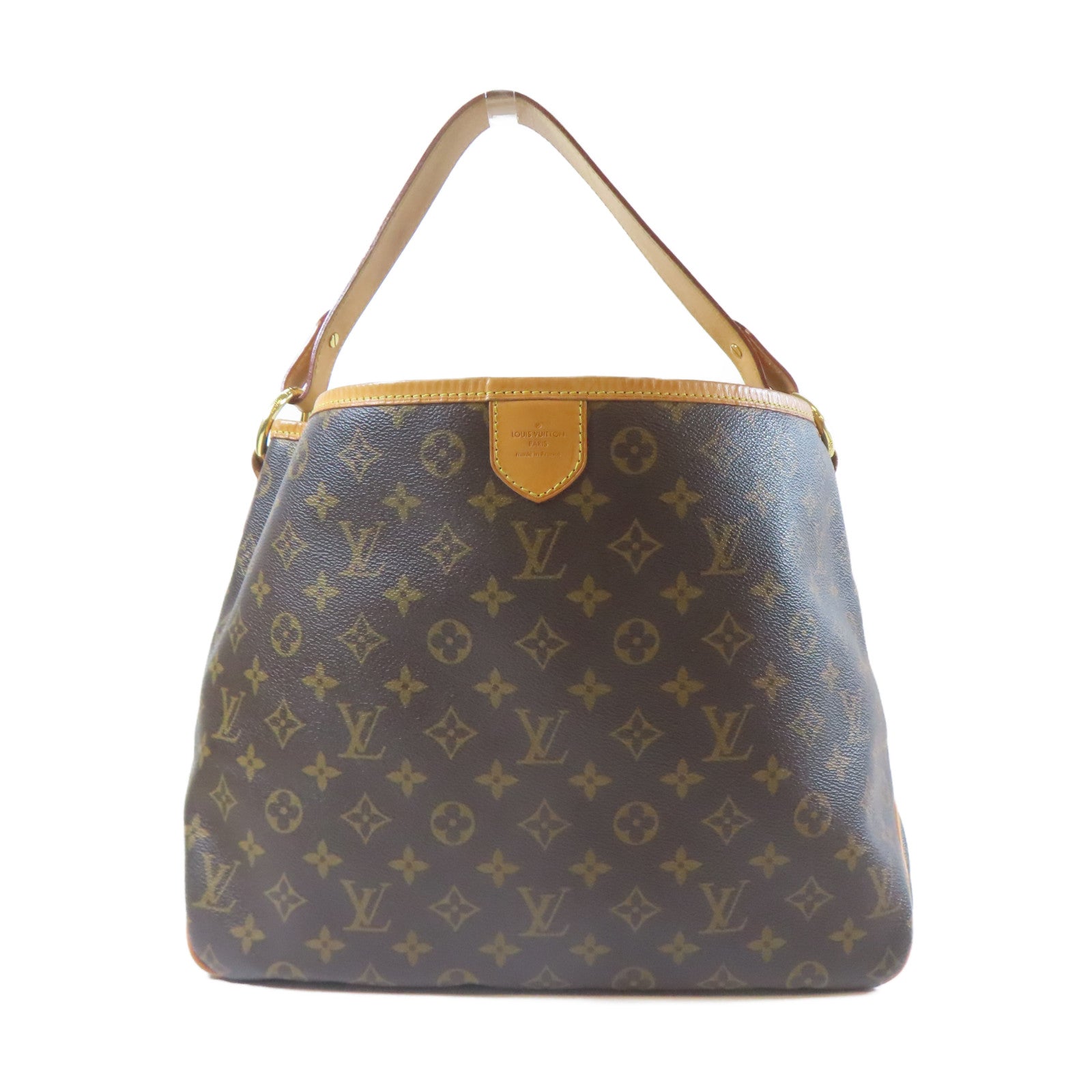 LOUIS VUITTON 【激減優惠】Monogram Delightful PM金扣肩背袋啡色