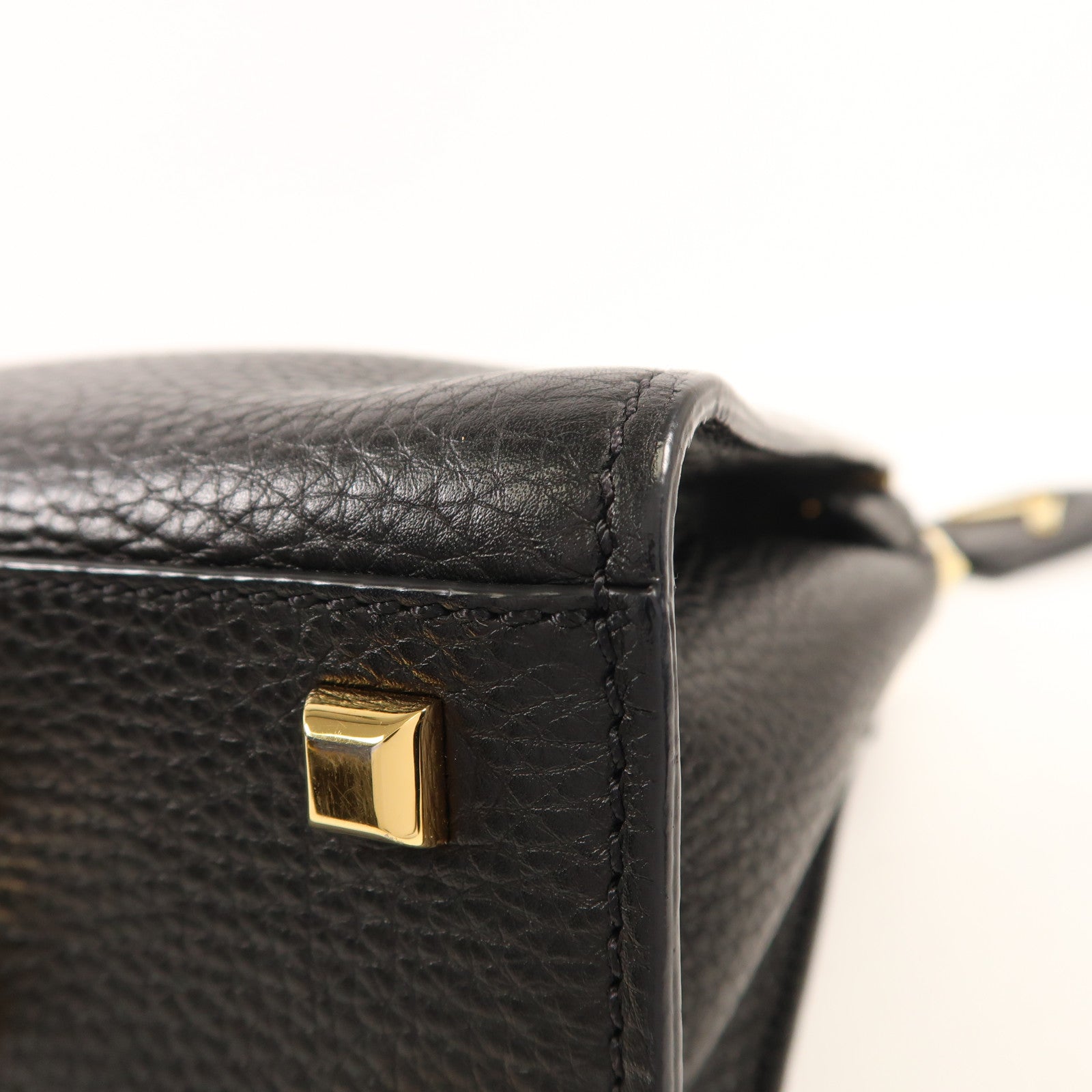 Valentino 牛皮皮革2 Way Shoulder金扣手挽肩背兩用袋