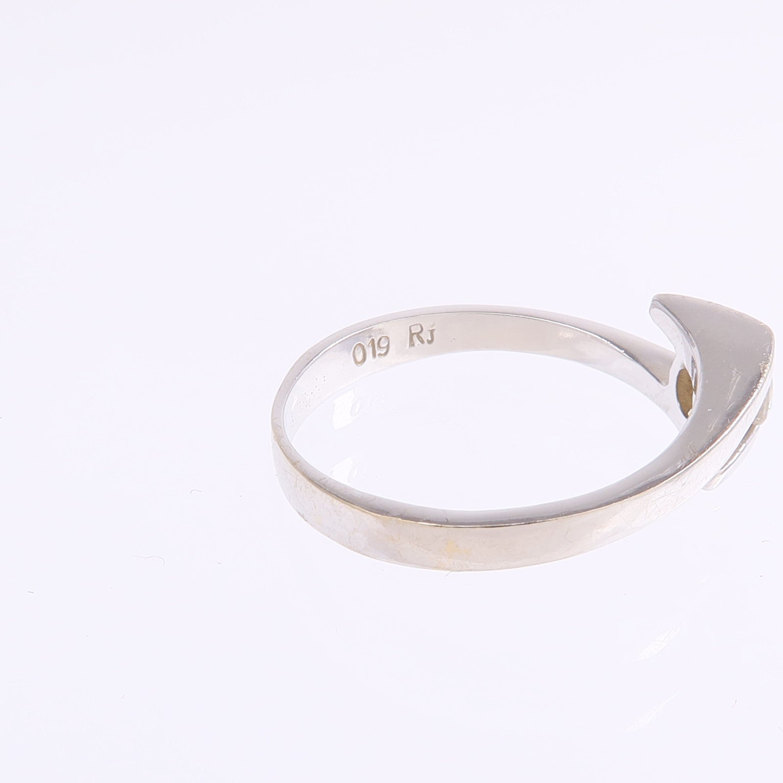 JEWELRY 【激減優惠】18K白金Diamond Ring鑽石戒指US#5