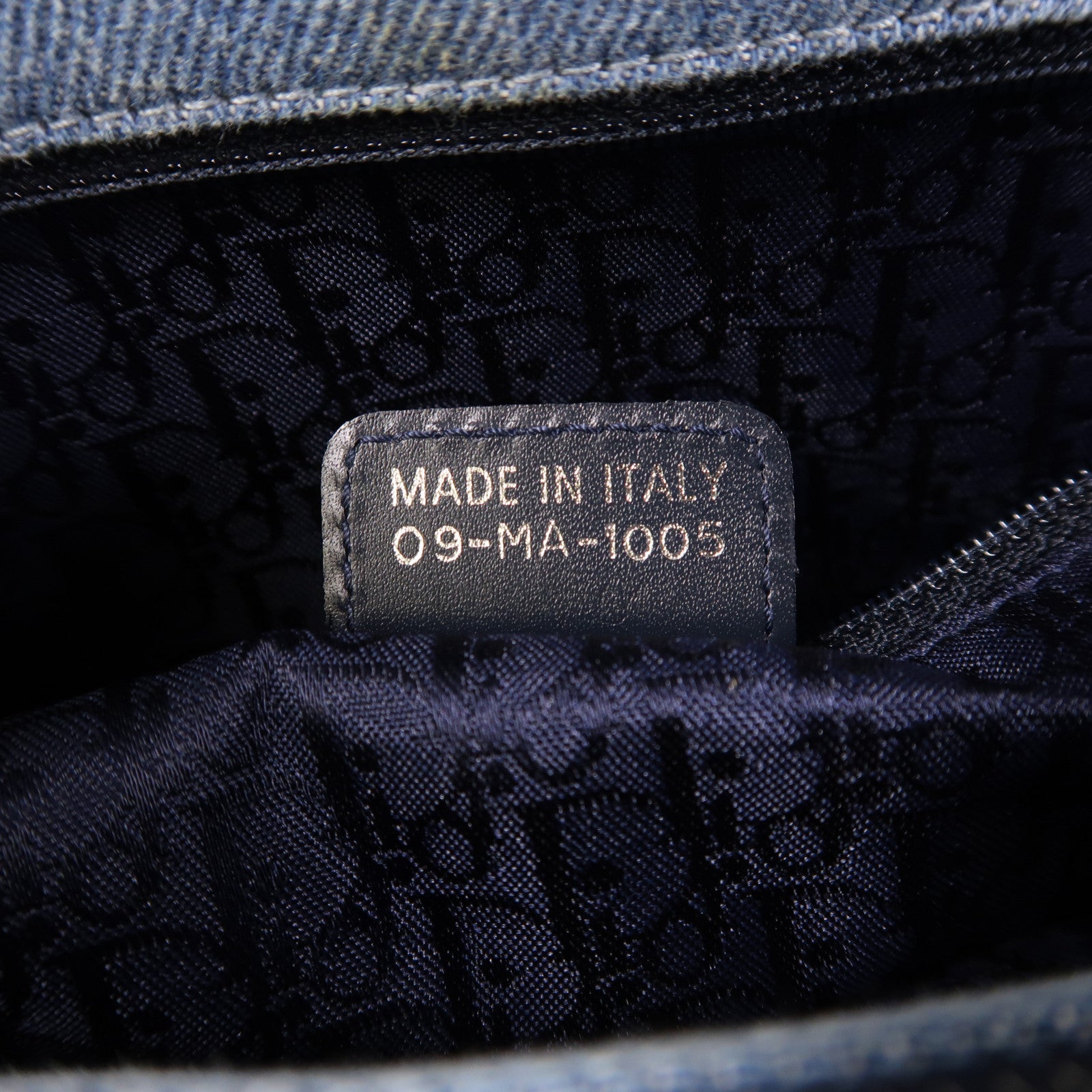 Dior 帆布Tote Bag銀扣肩背袋