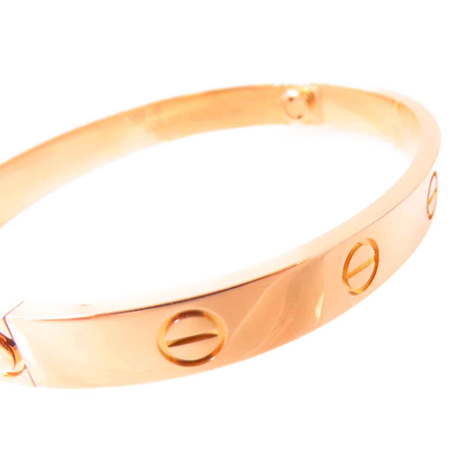 CARTIER 18K玫瑰金Love Bracelet Classic Model手鐲#16