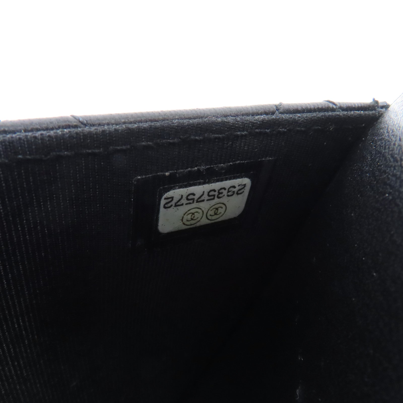 CHANEL 菱格羊皮皮革WOC Wallet On Chain Shoulder Bag金扣鏈帶肩背袋黑色