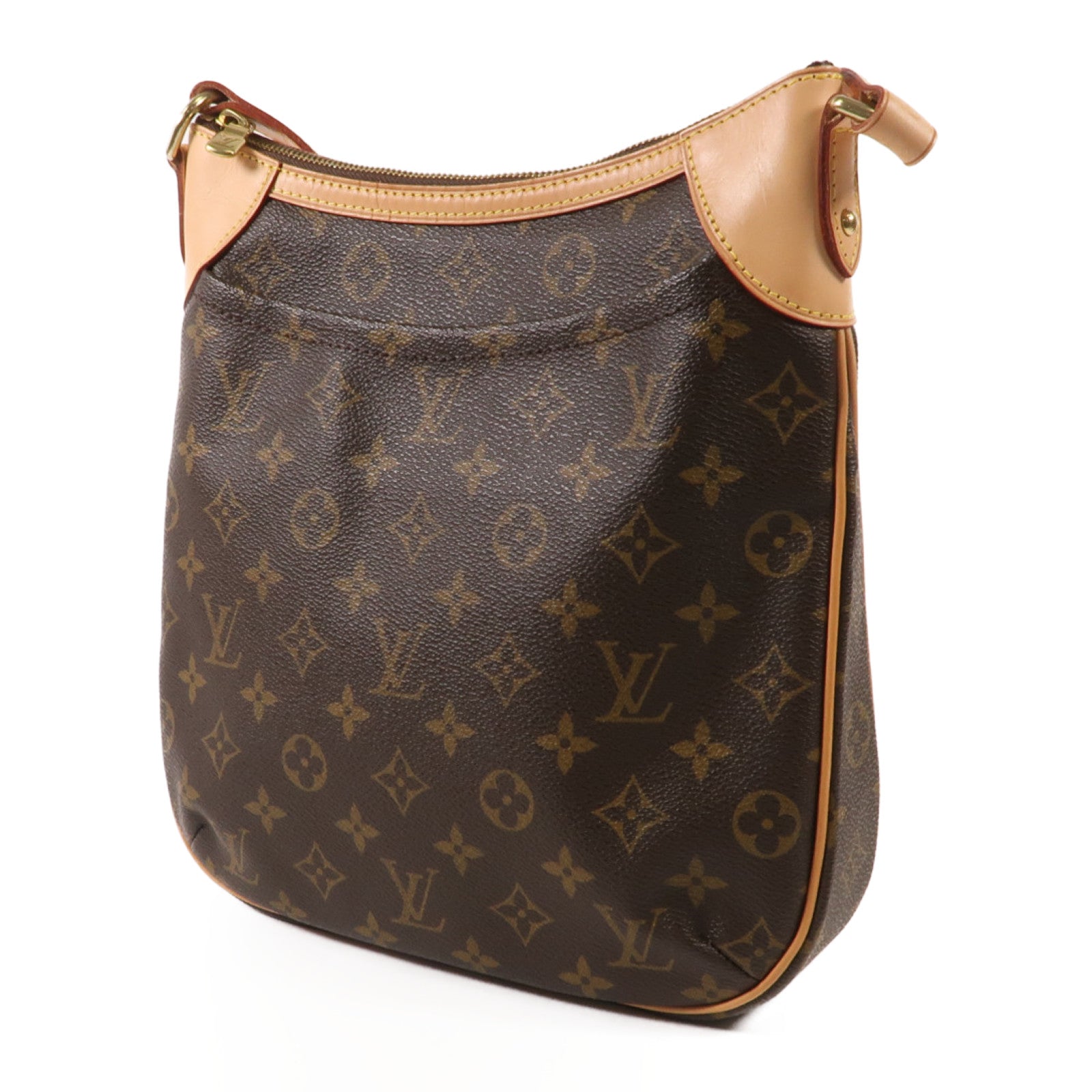 LOUIS VUITTON Monogram Odeon PM金扣肩背袋