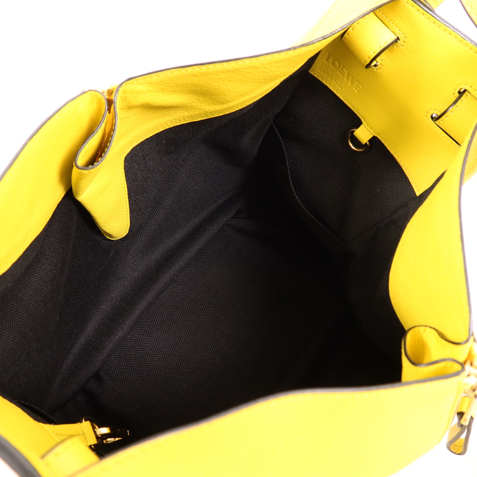 LOEWE 牛皮皮革Hammock Small手挽肩背兩用袋