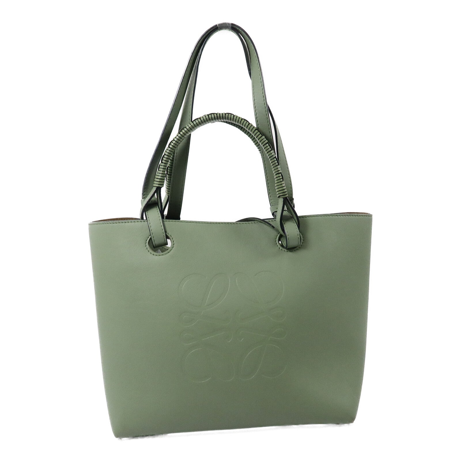 LOEWE 牛皮皮革Anagram Tote Bag手挽袋