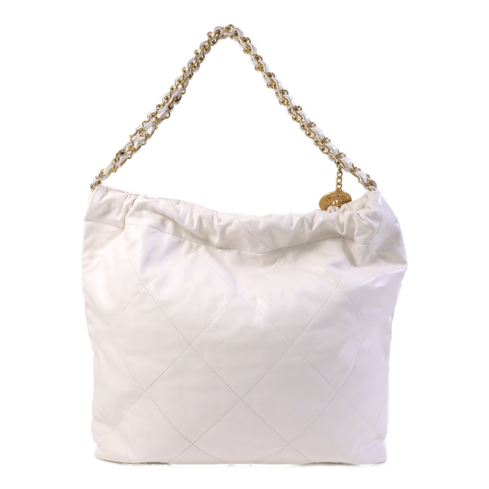 CHANEL 牛皮皮革Chanel 22鏈帶肩背袋