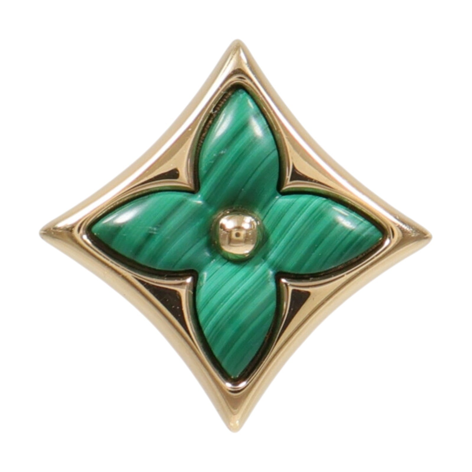 LOUIS VUITTON 18K玫瑰金Color Blossom BB Earring耳環