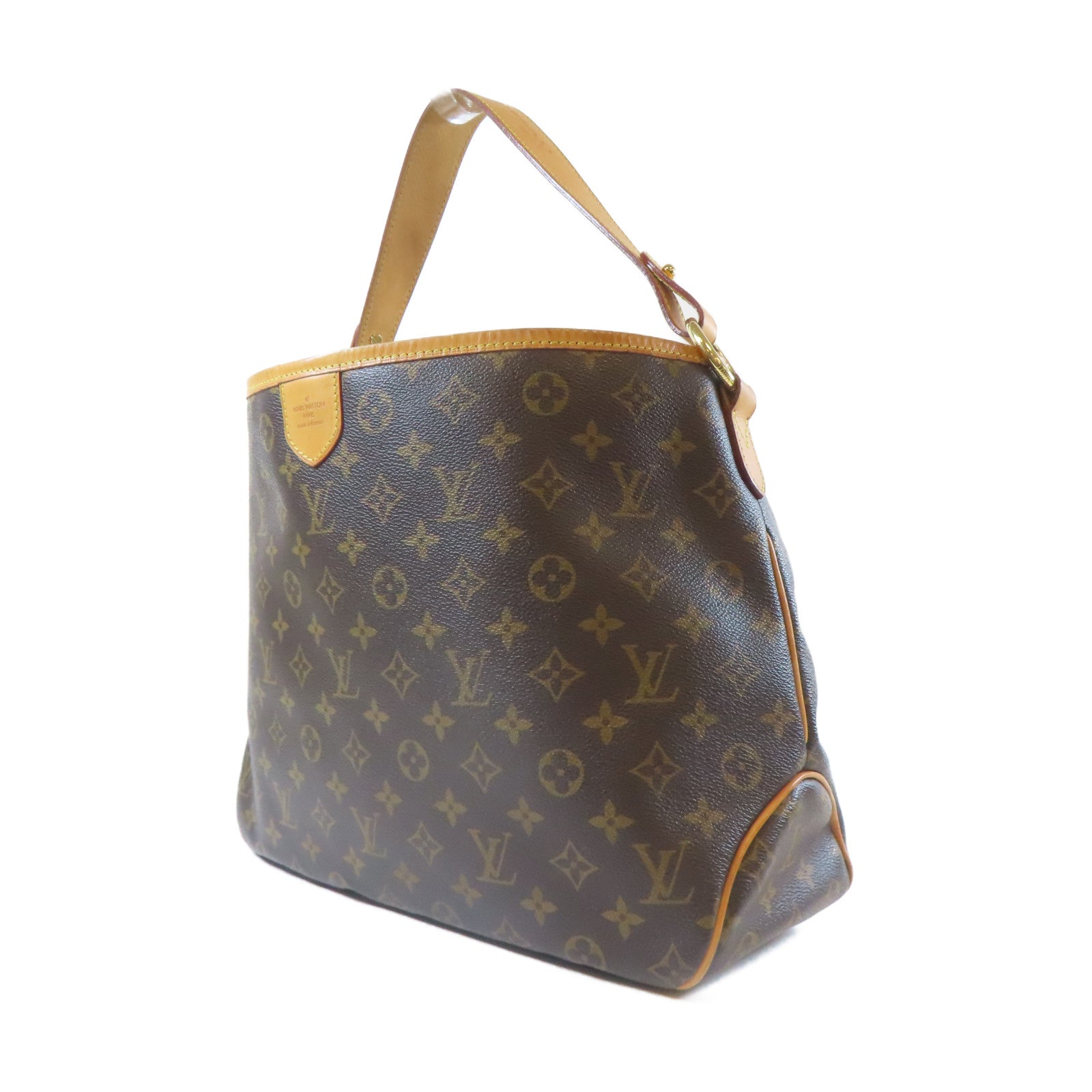 LOUIS VUITTON 【激減優惠】Monogram Delightful PM金扣肩背袋啡色