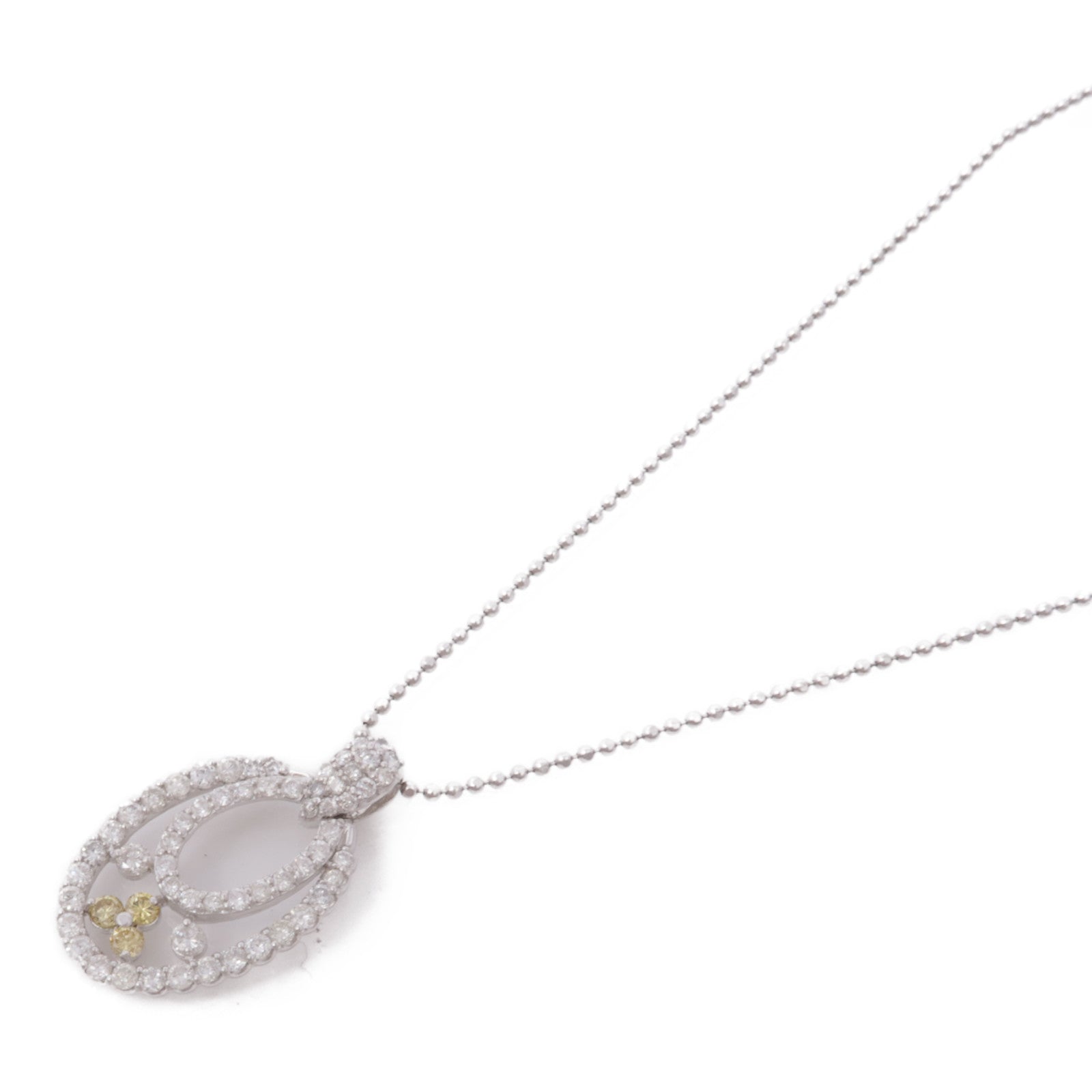 JEWELRY Diamond Necklace PT900 Platinum/PT850 Platinum