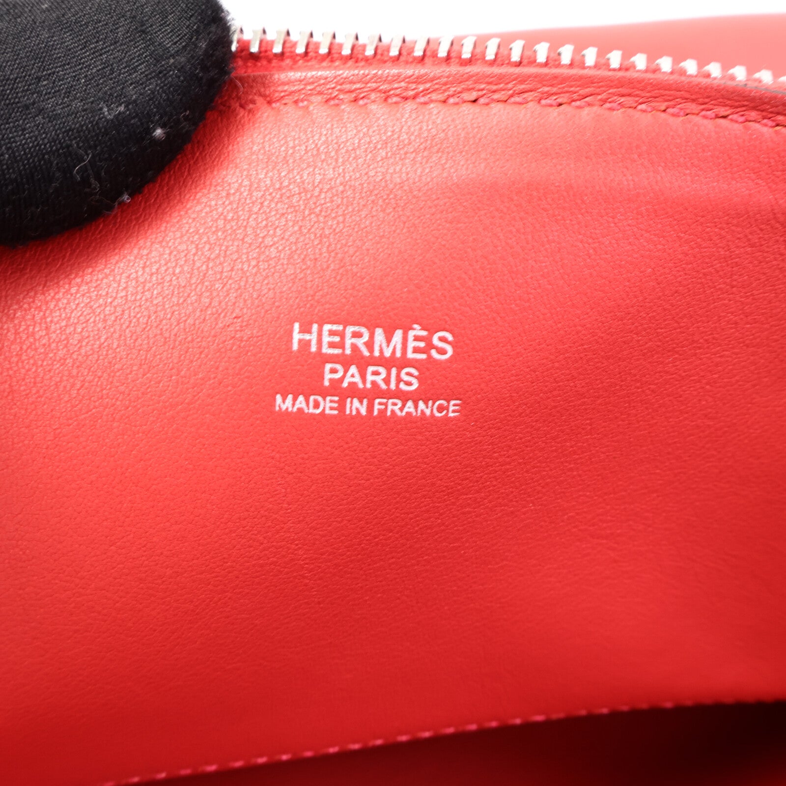 HERMES Swift皮革Bolide 27手挽肩背兩用袋Rouge Tomate