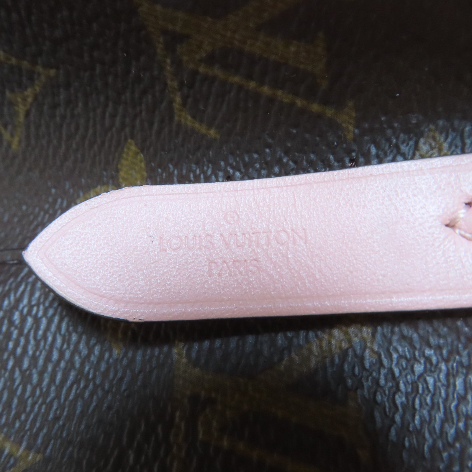 LOUIS VUITTON Monogram Neo Noe MM金扣肩背袋粉紅色/啡色