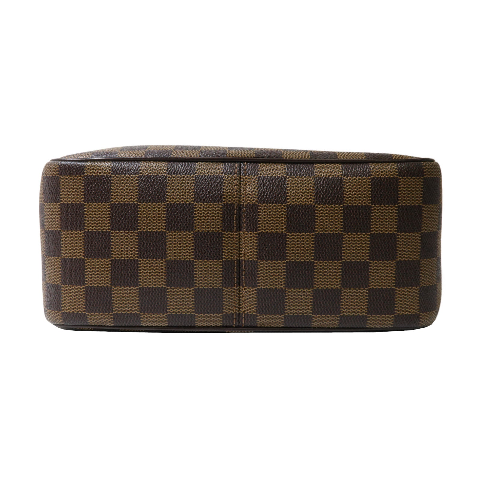 LOUIS VUITTON 【激減優惠】Damier Olaf MM金扣肩背袋啡色