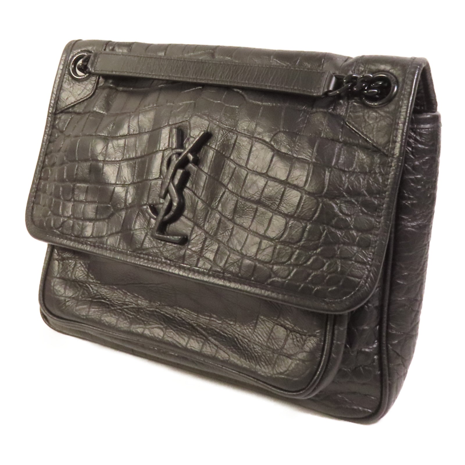 SAINT LAURENT 牛皮皮革Niki Medium Shoulder Bag肩背袋
