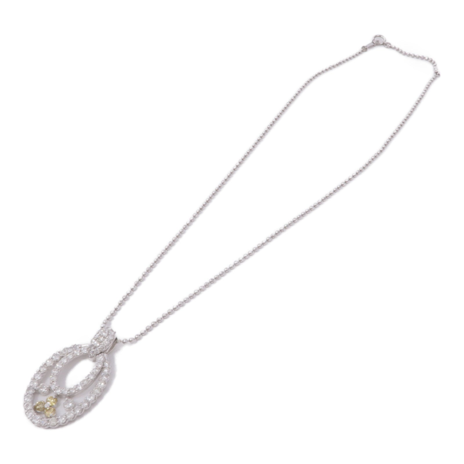 JEWELRY Diamond Necklace PT900 Platinum/PT850 Platinum