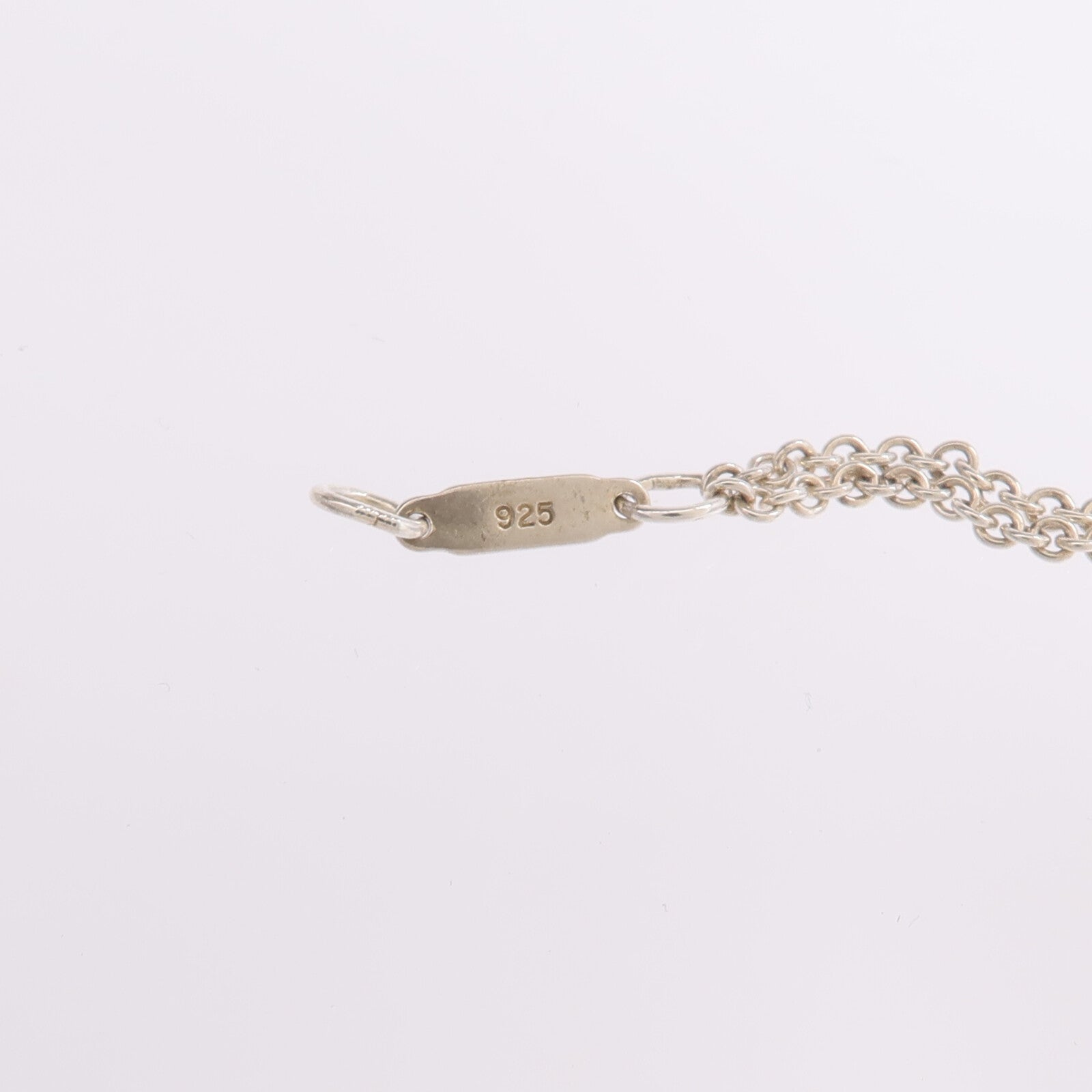 TIFFANY＆CO 925純銀Infinity Necklace項鍊