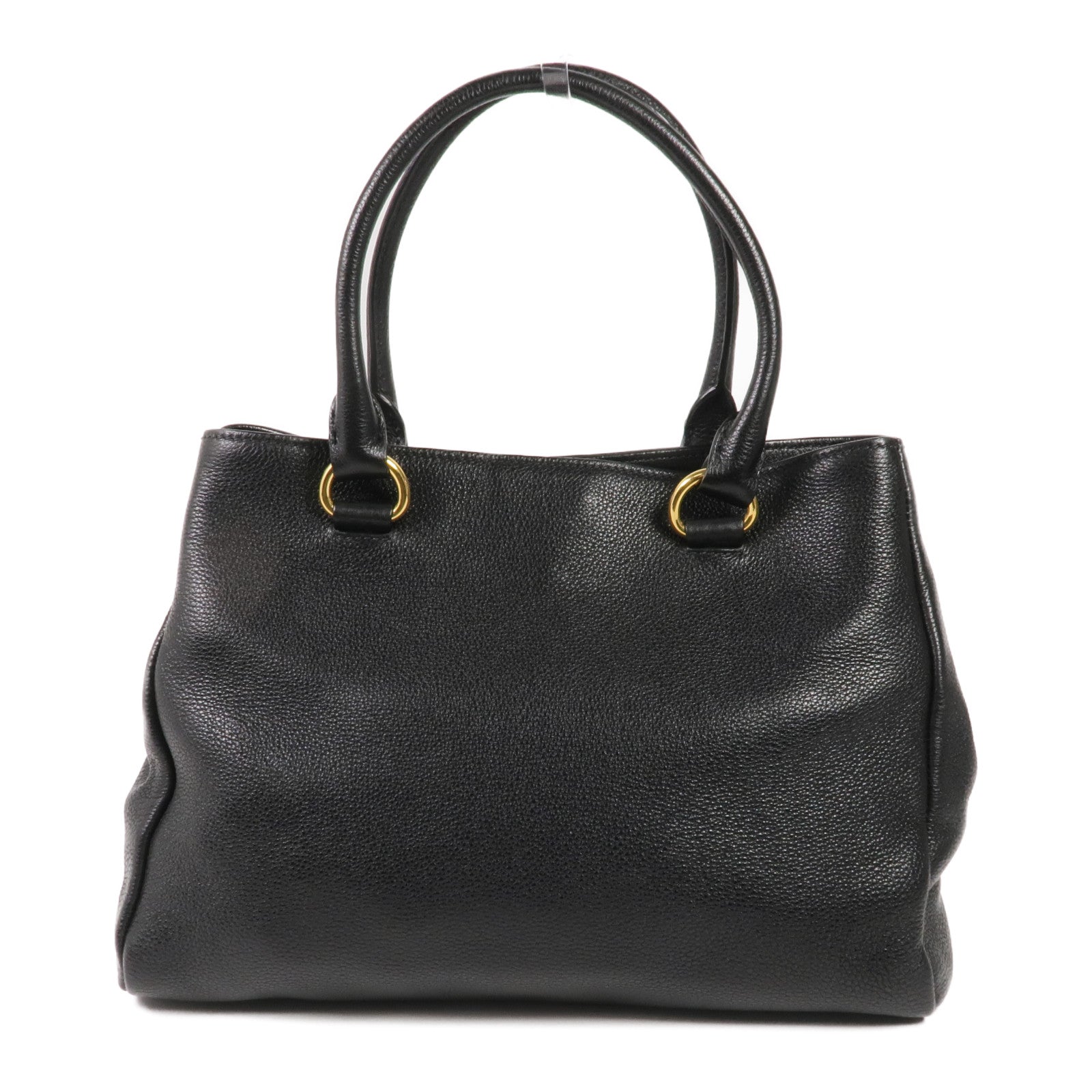 PRADA 牛皮皮革2 Way Shoulder金扣手挽肩背兩用袋