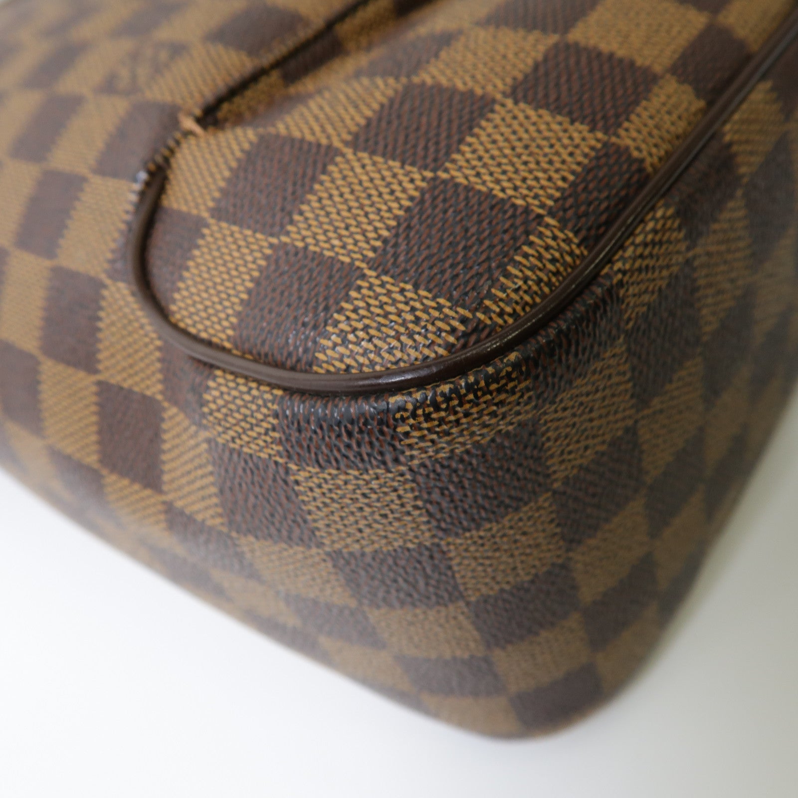 LOUIS VUITTON 【激減優惠】Damier Olaf MM金扣肩背袋啡色