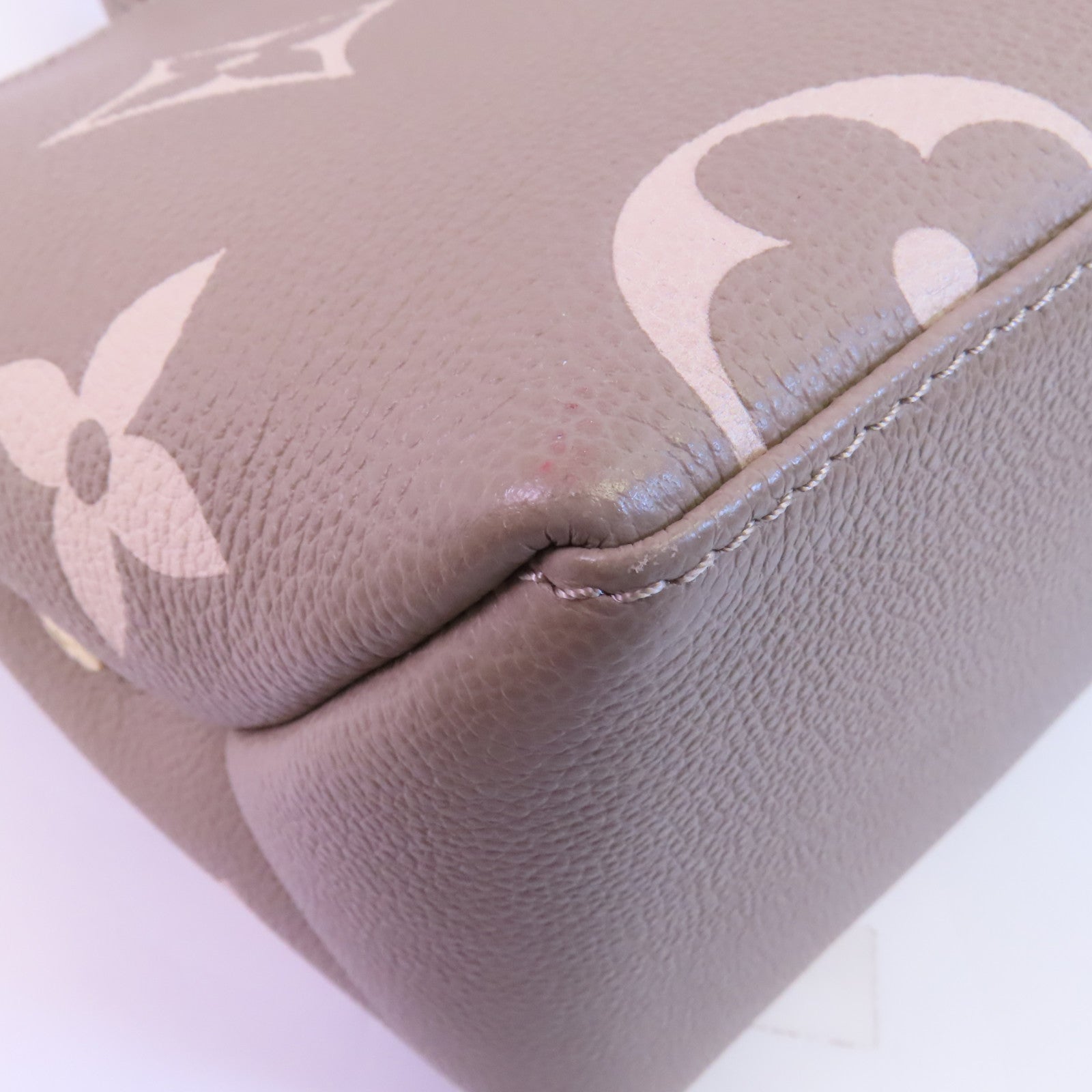 LOUIS VUITTON Monogram Empreinte Petit Palais PM金扣手挽肩背兩用袋