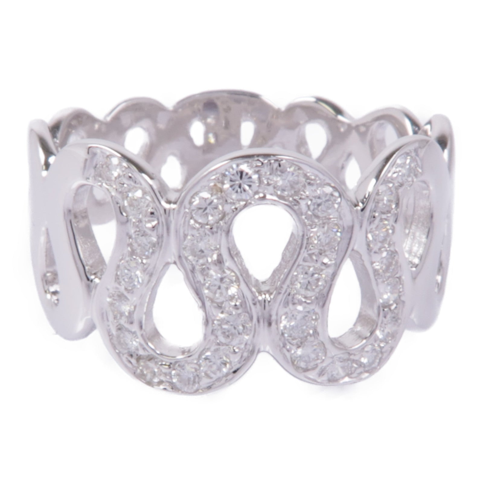 JEWELRY 18K白金Diamond Ring鑽石戒指US#7