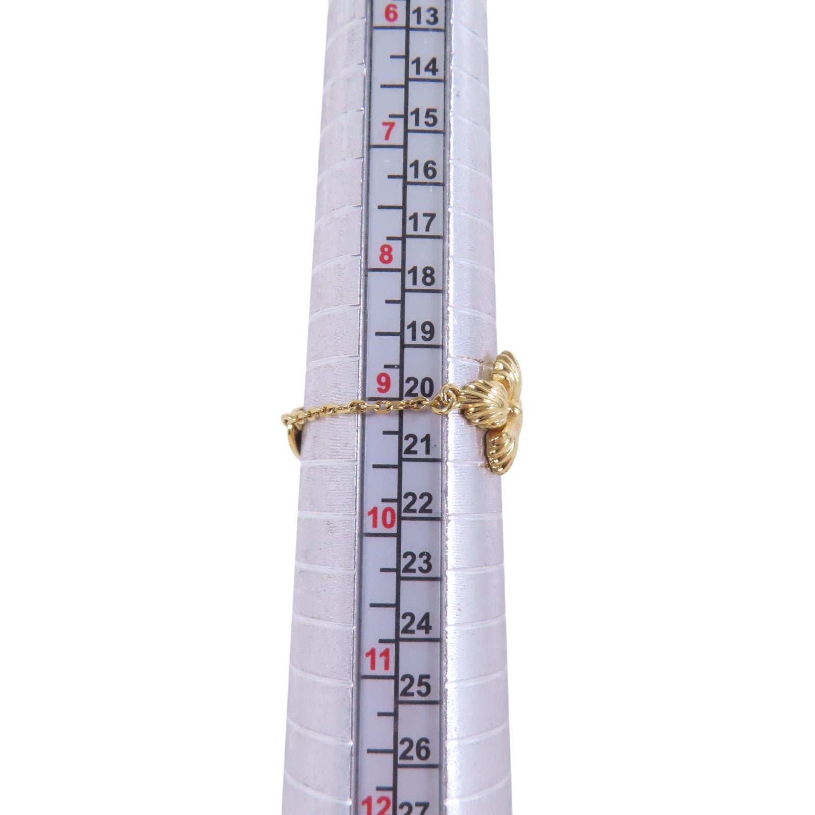 LOUIS VUITTON 金屬/水鑽Burg/Blooming/Strass Ring戒指US#7.5/US#9