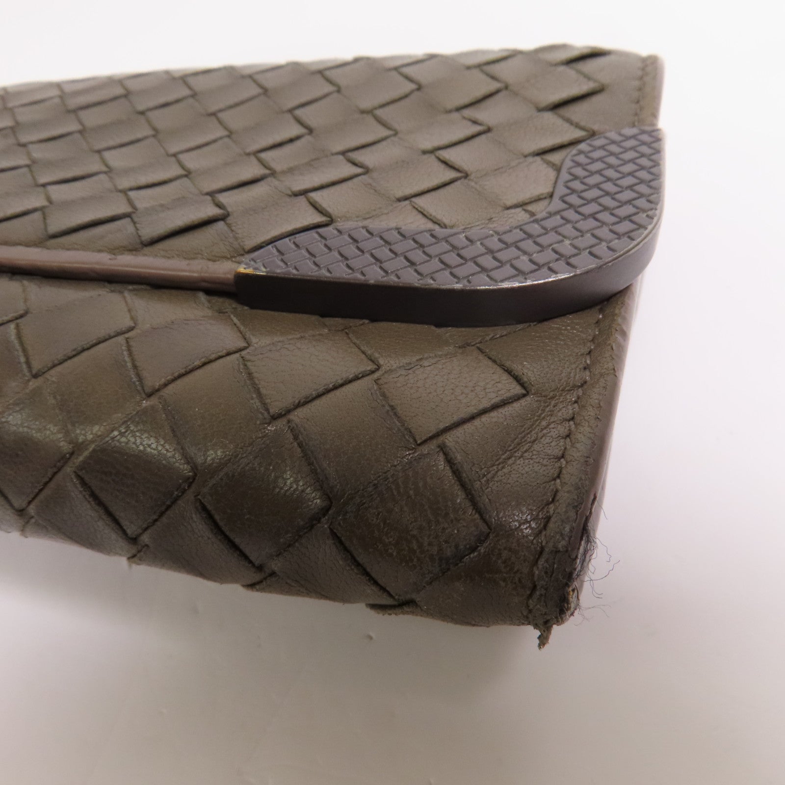 BOTTEGA VENETA 【激減優惠】織紋皮革Long Wallet長錢包