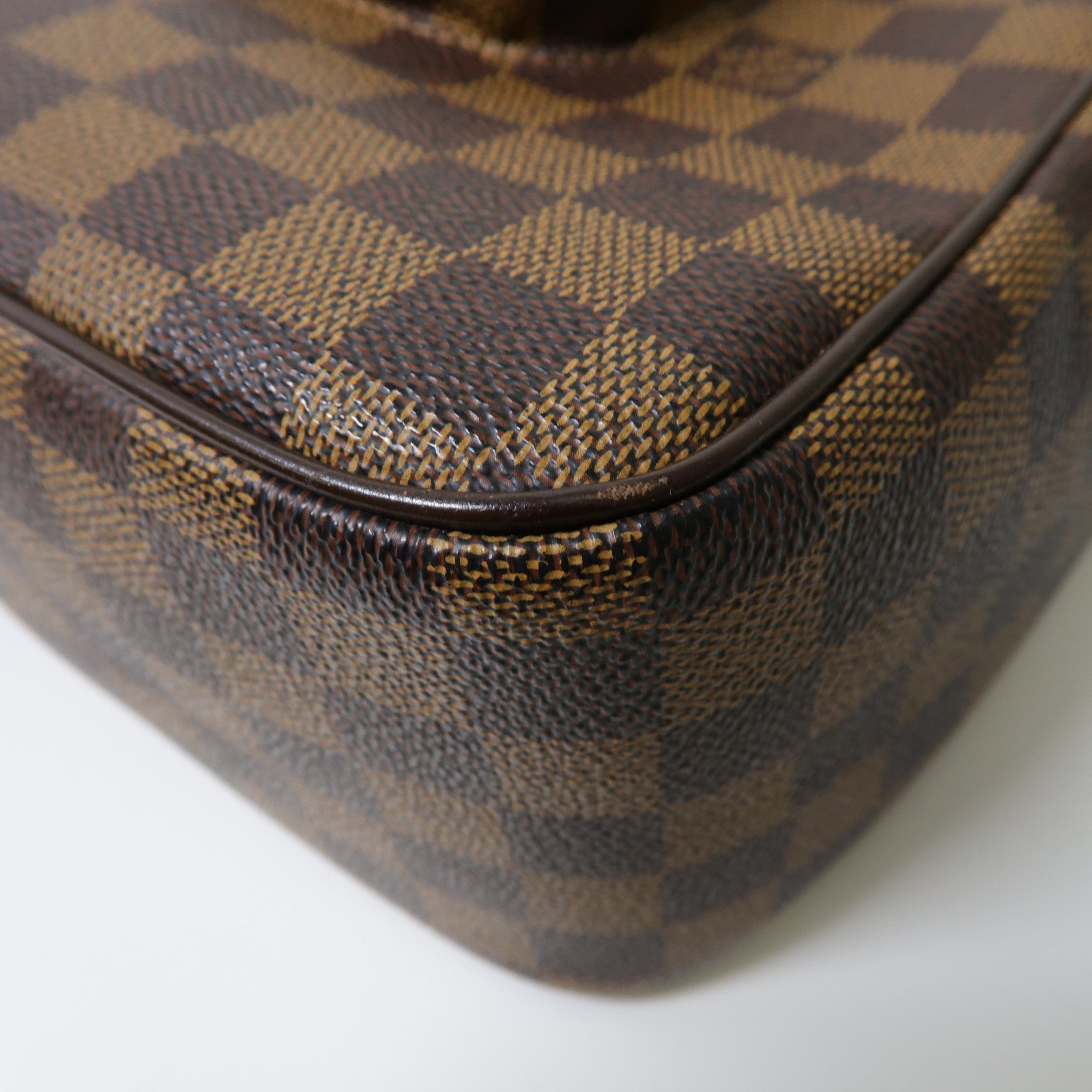 LOUIS VUITTON 【激減優惠】Damier Olaf MM金扣肩背袋啡色