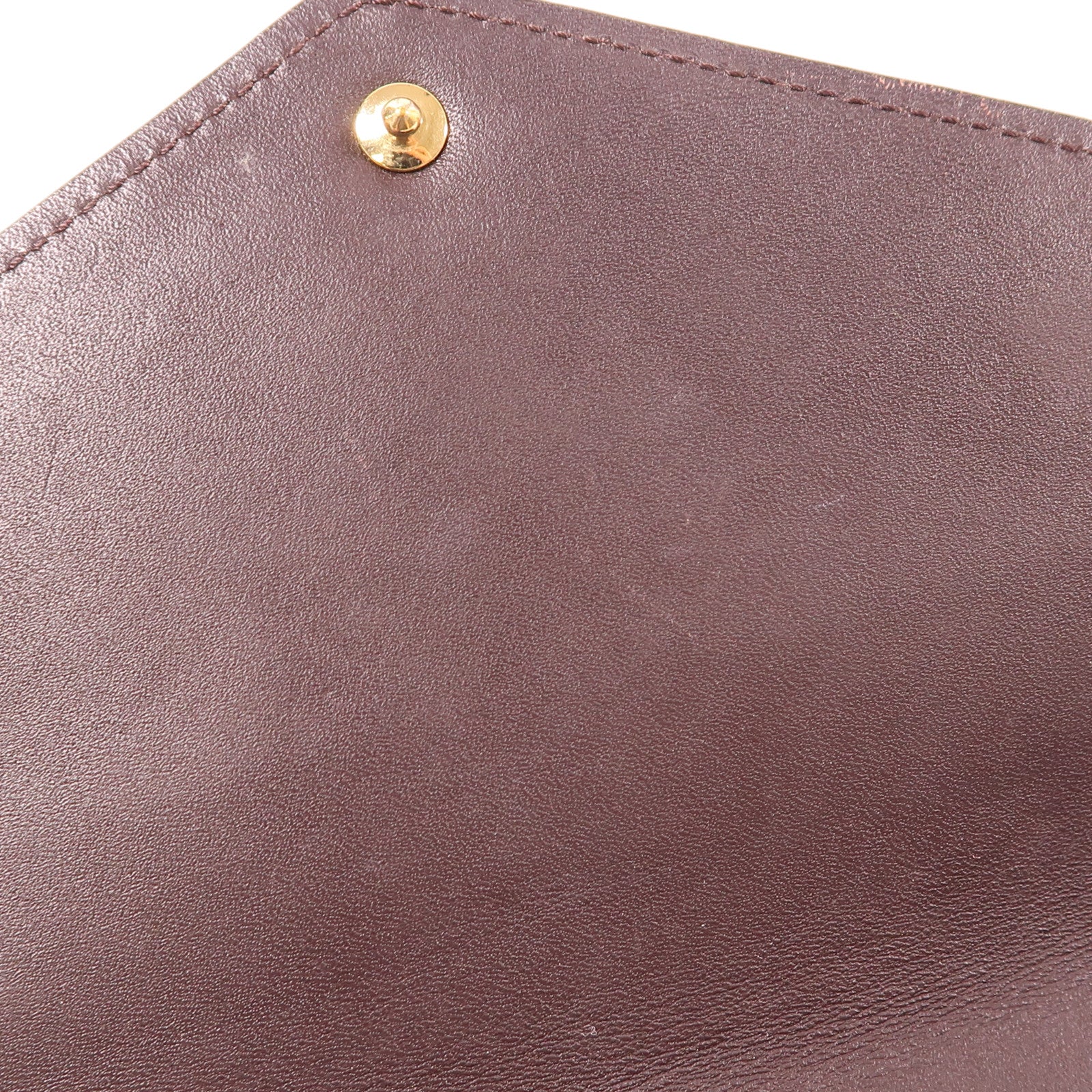 LOUIS VUITTON Vernis Porte Feuille Sara金扣長錢包