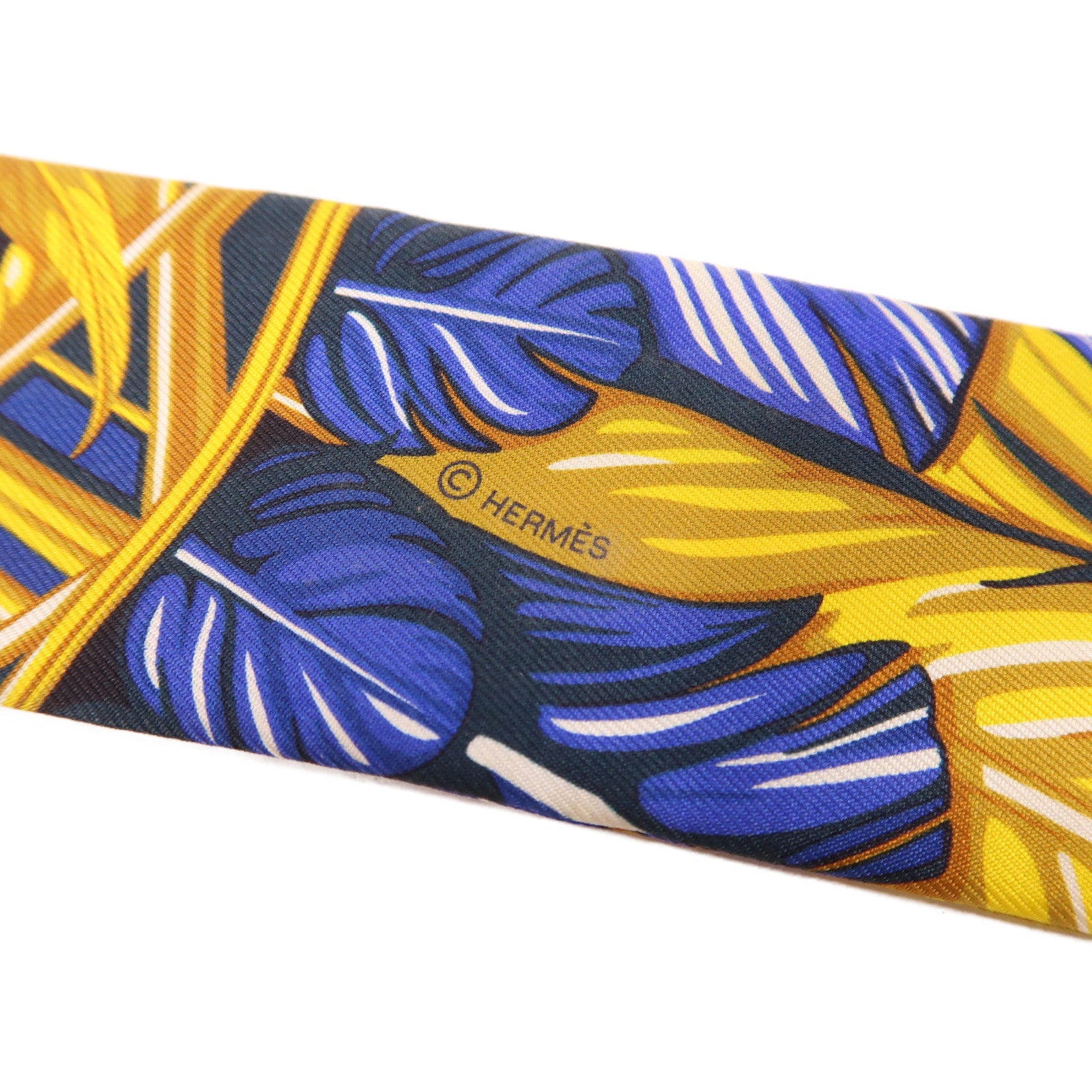 HERMES 絲質Twilly絲巾