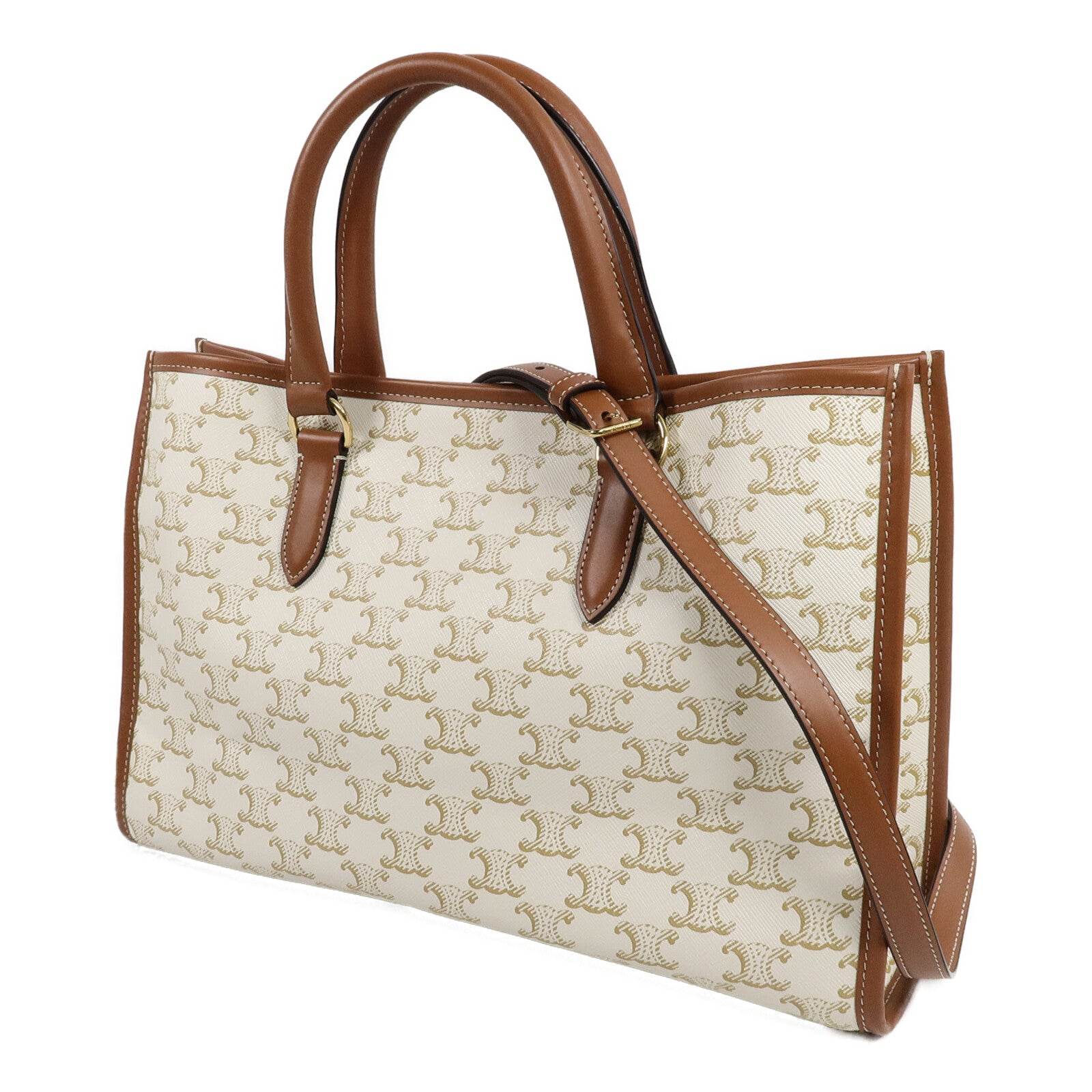 CELINE 塗層帆布Cabas Tote Bag肩背袋