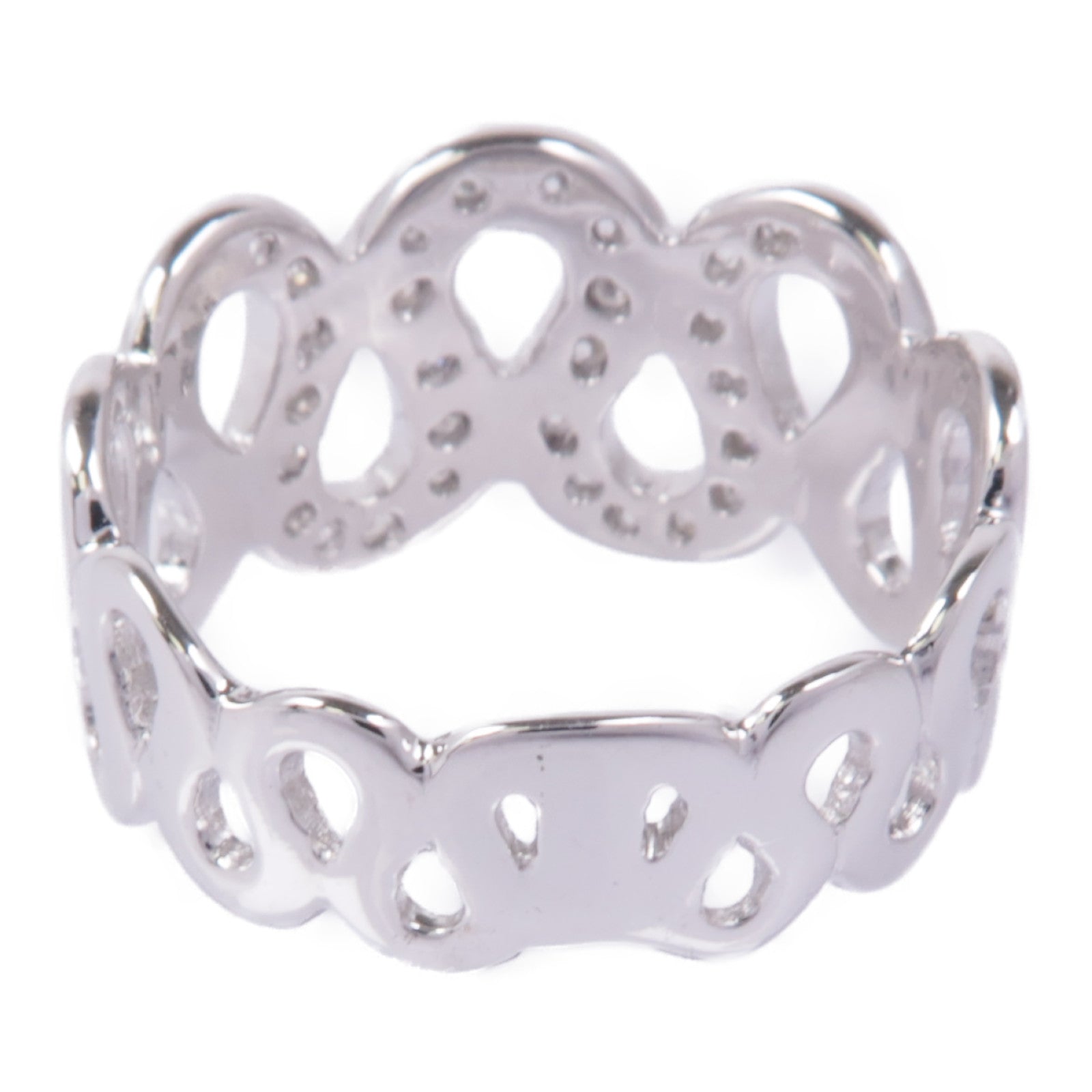 JEWELRY 18K白金Diamond Ring鑽石戒指US#7