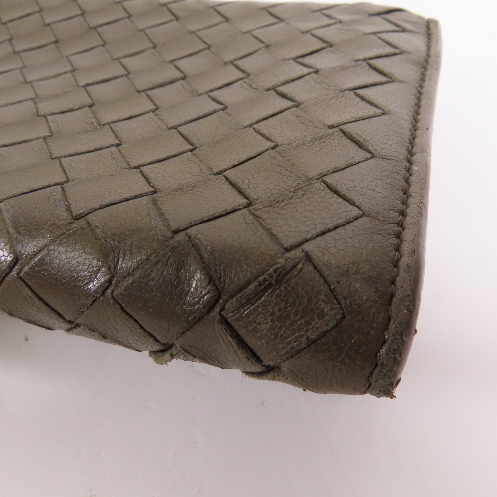BOTTEGA VENETA 【激減優惠】織紋皮革Long Wallet長錢包