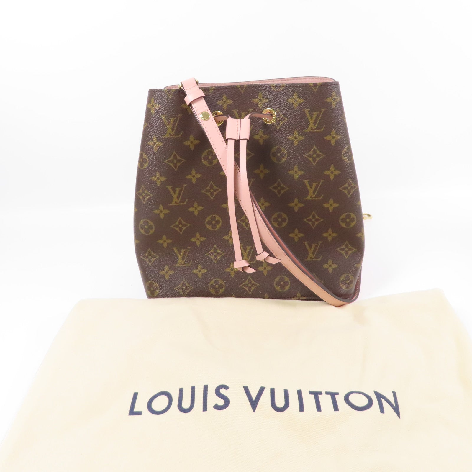 LOUIS VUITTON Monogram Neo Noe金扣手挽肩背兩用袋