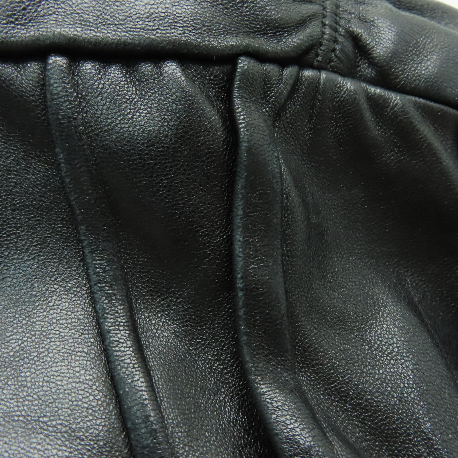 PRADA 牛皮皮革2 Way Shoulder金扣手挽肩背兩用袋黑色