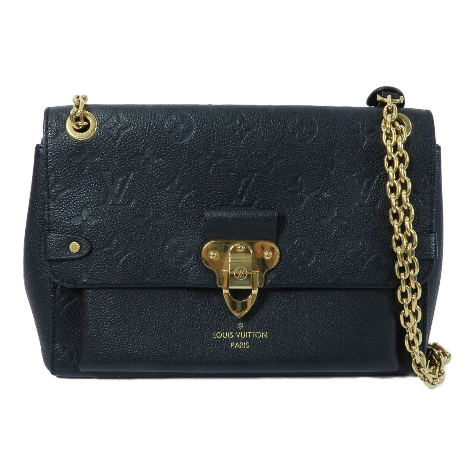 LOUIS VUITTON Monogram Empreinte Vavin PM鏈帶肩背袋