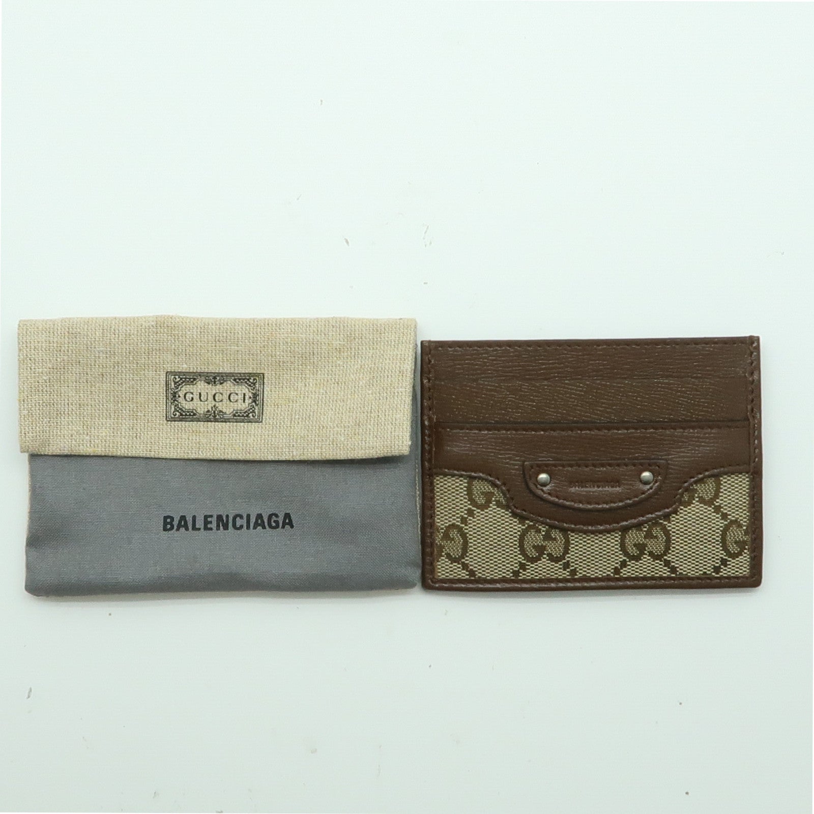 GUCCI 帆布Gucci X Balenciaga Card Case卡片套