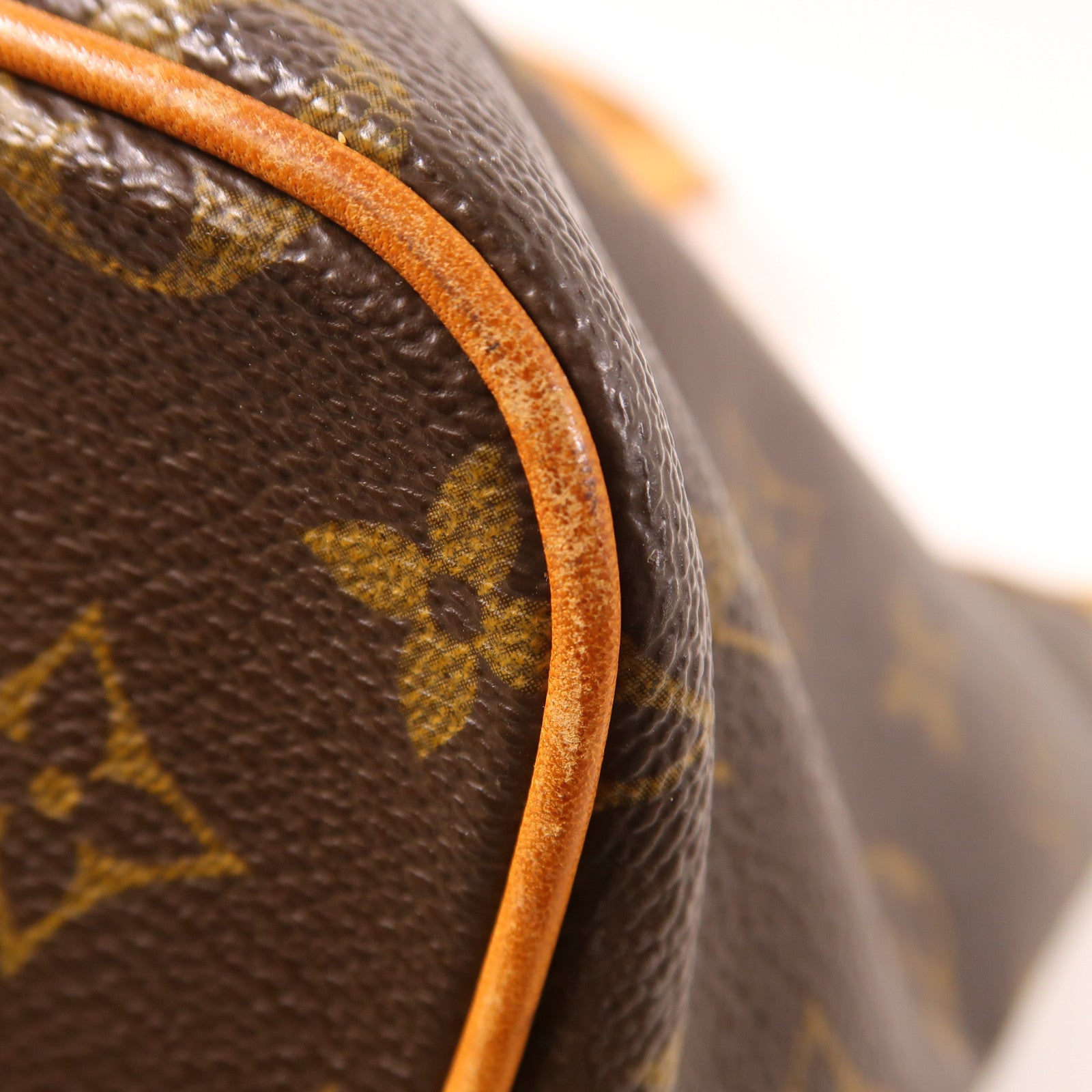 LOUIS VUITTON Monogram Palermo金扣手挽肩背兩用袋啡色