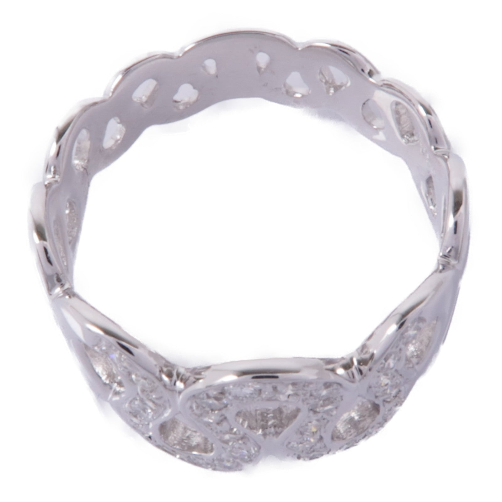 JEWELRY 18K白金Diamond Ring鑽石戒指US#7