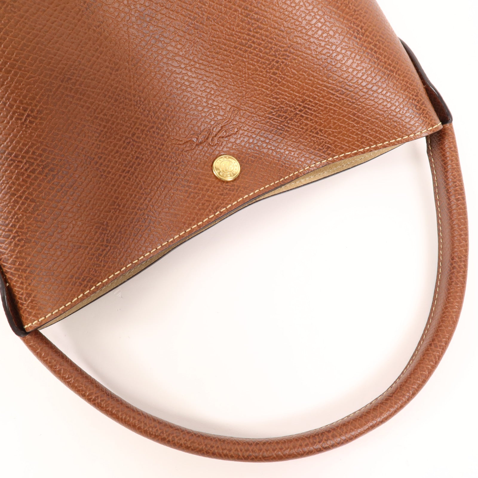 牛皮皮革Bucket Bag金扣手挽袋