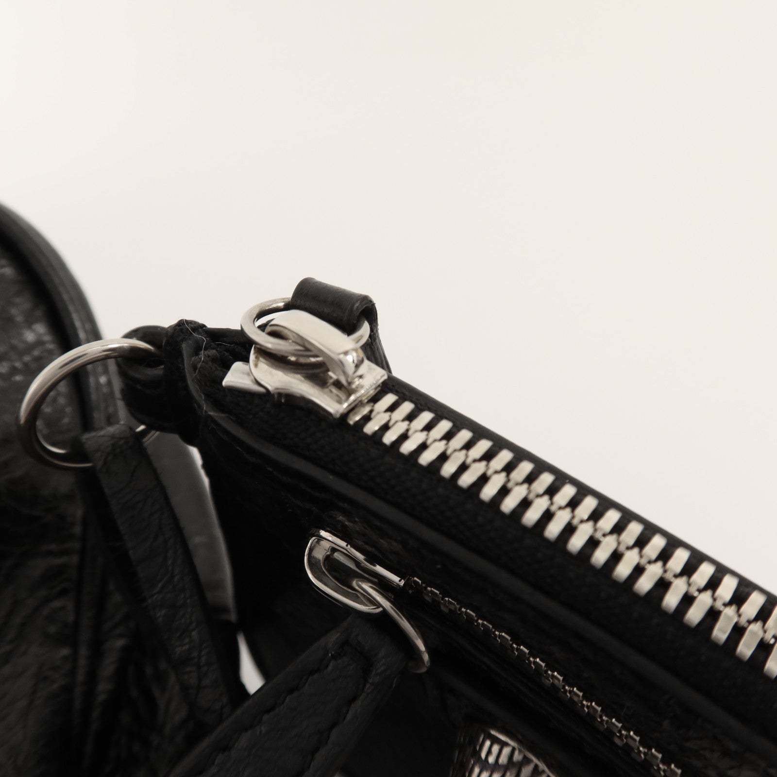 BALENCIAGA 牛皮皮革Le Cagole XS銀扣手挽肩背兩用袋