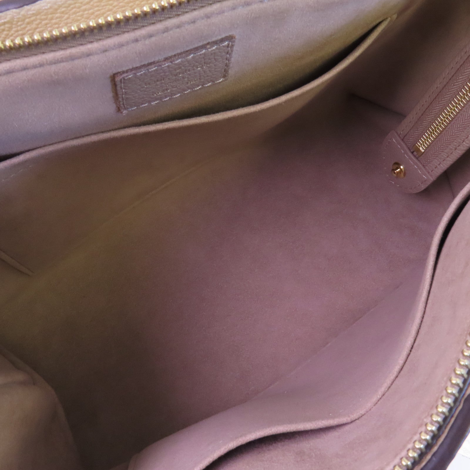 LOUIS VUITTON Monogram Empreinte Petit Palais PM金扣手挽肩背兩用袋