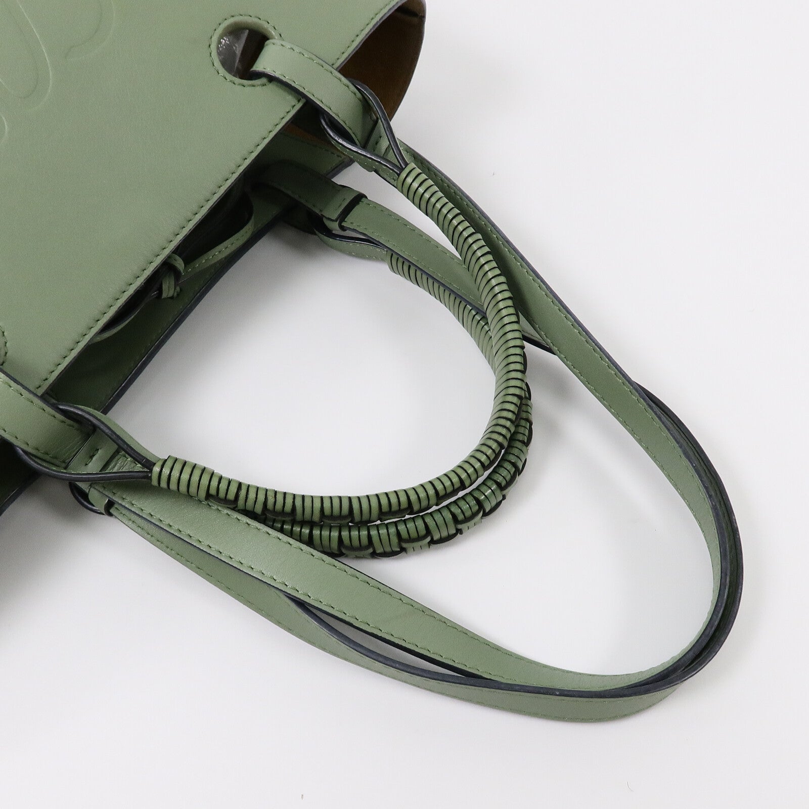 LOEWE 牛皮皮革Anagram Tote Bag手挽袋