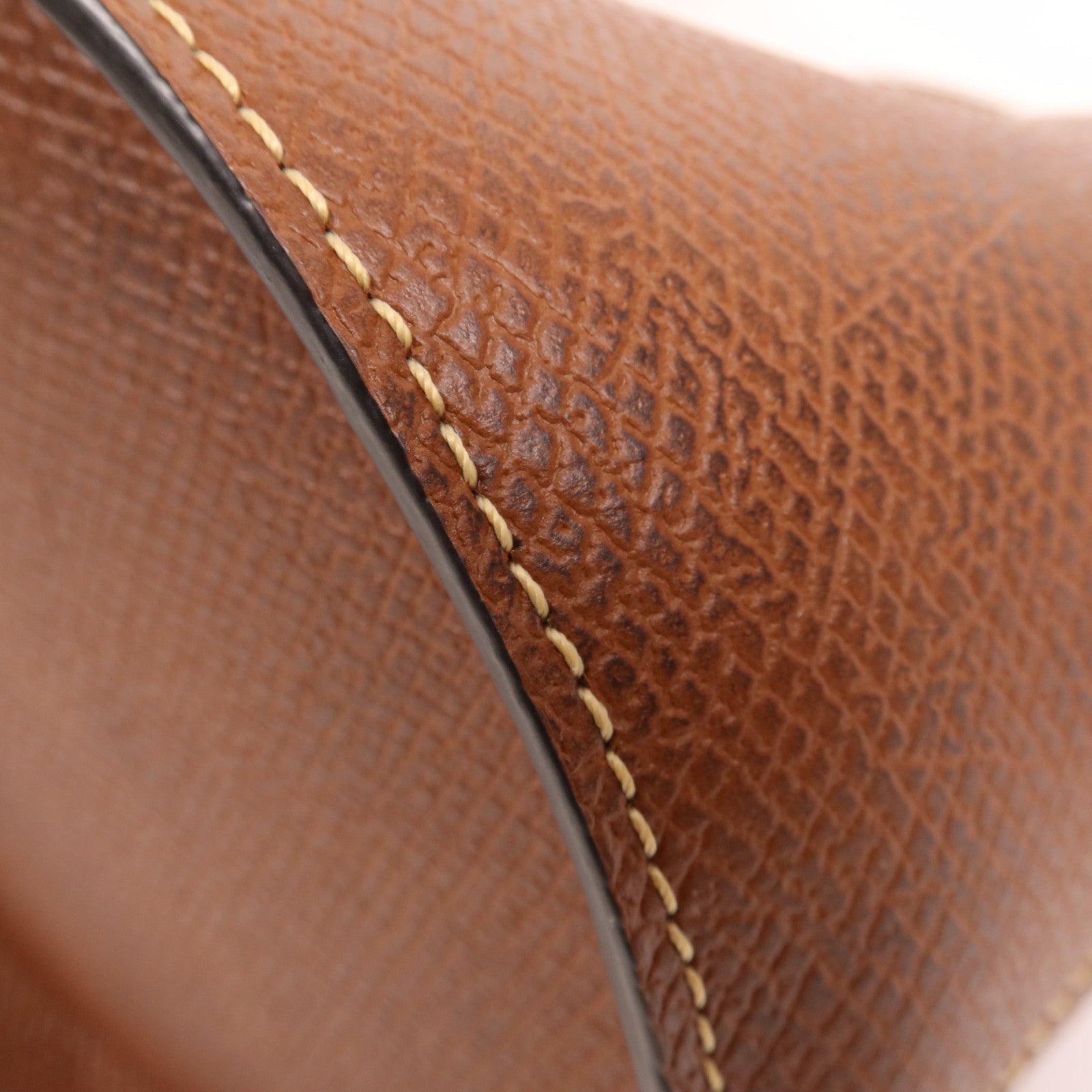 牛皮皮革Bucket Bag金扣手挽袋