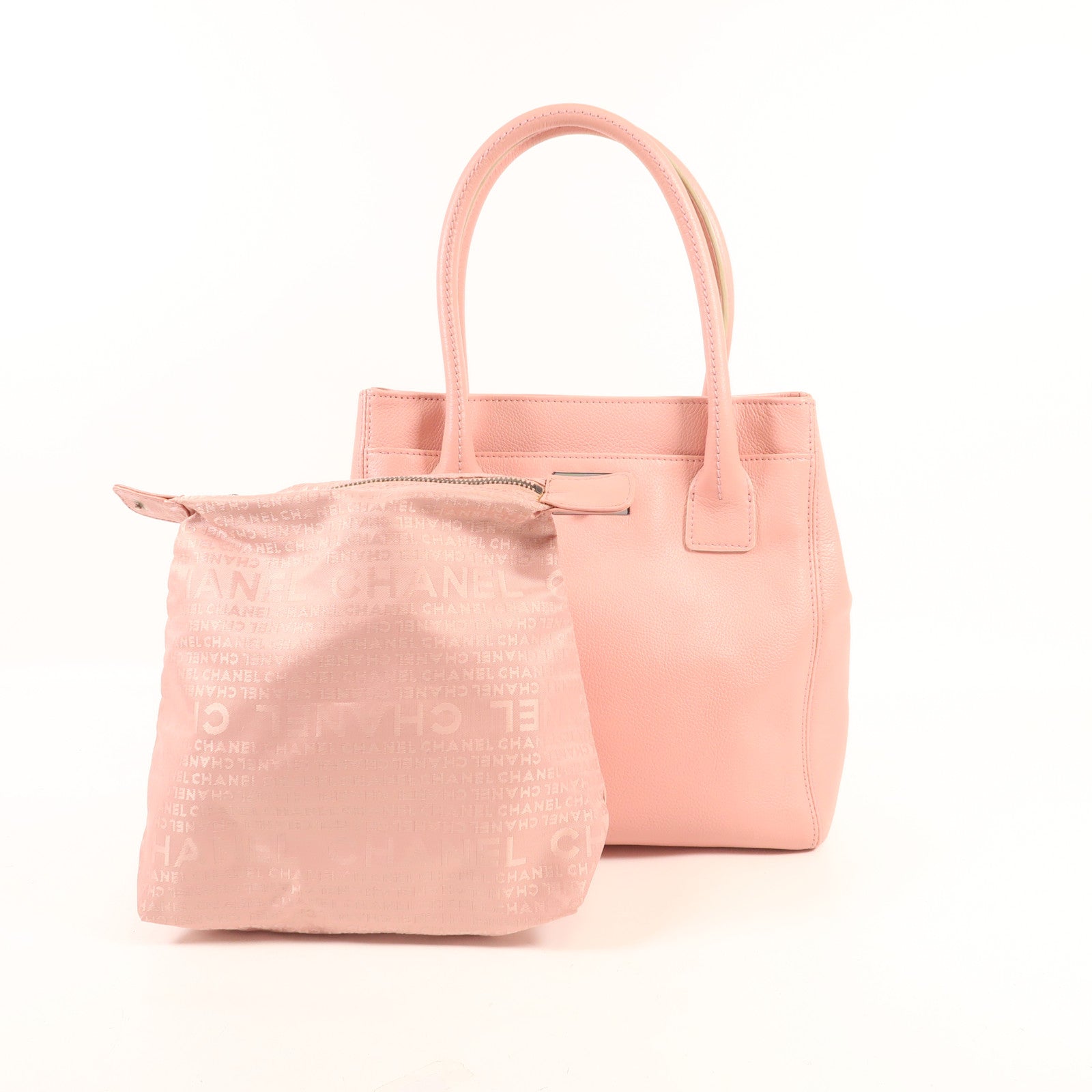 CHANEL 牛皮皮革Tote Bag手挽袋