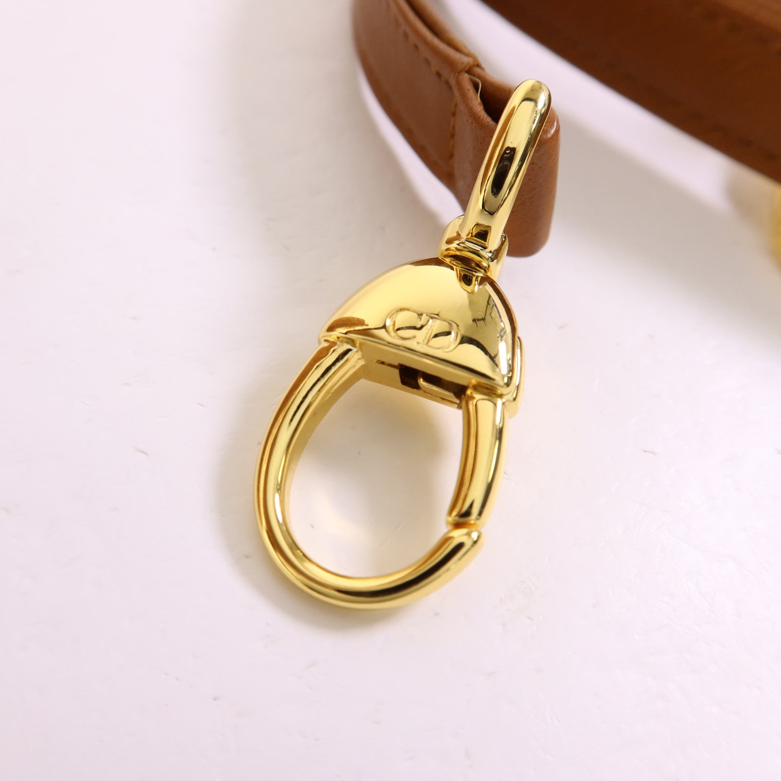 Dior 羊皮皮革Lady Dior金扣手挽肩背兩用袋