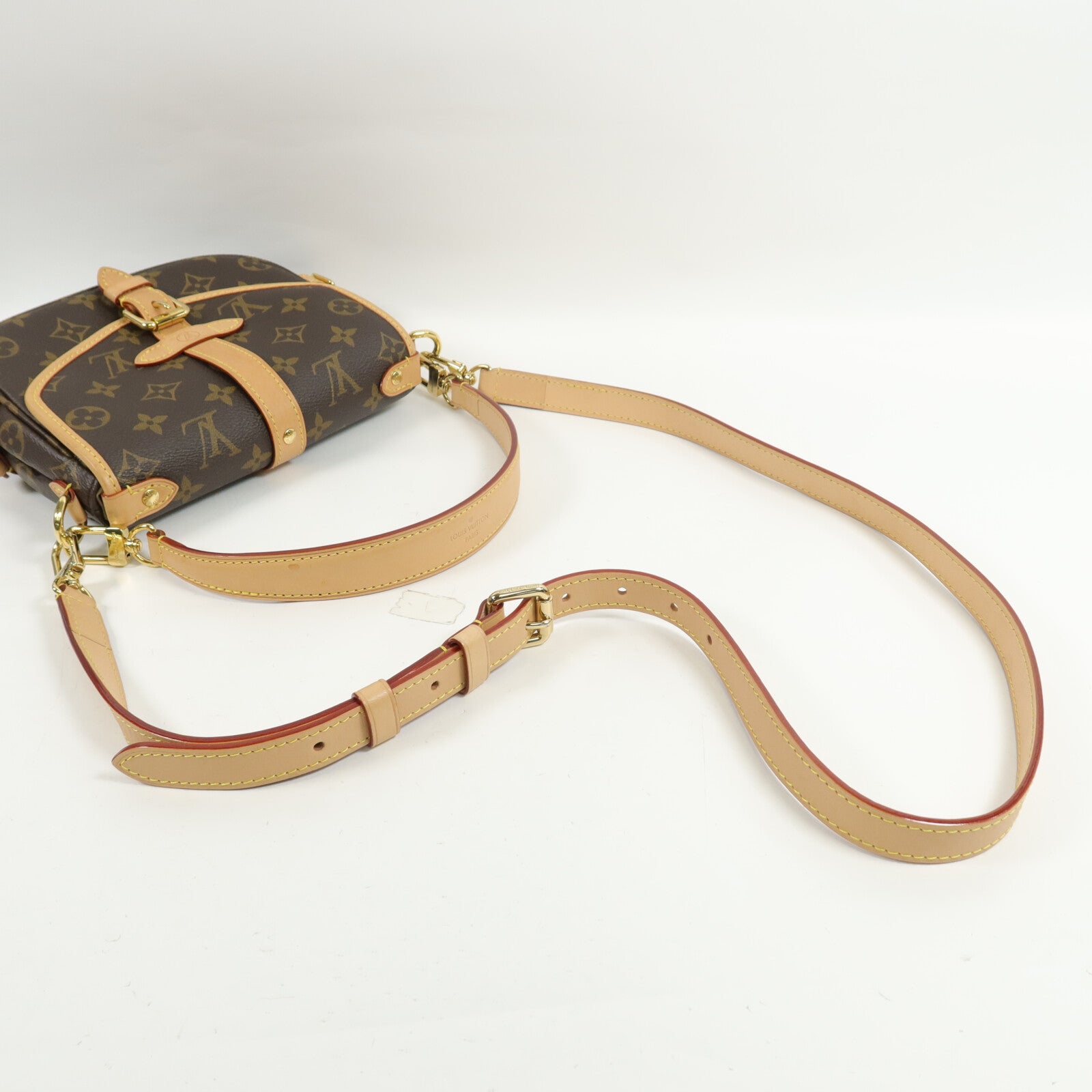 LOUIS VUITTON Monogram Saumur BB手挽肩背兩用袋