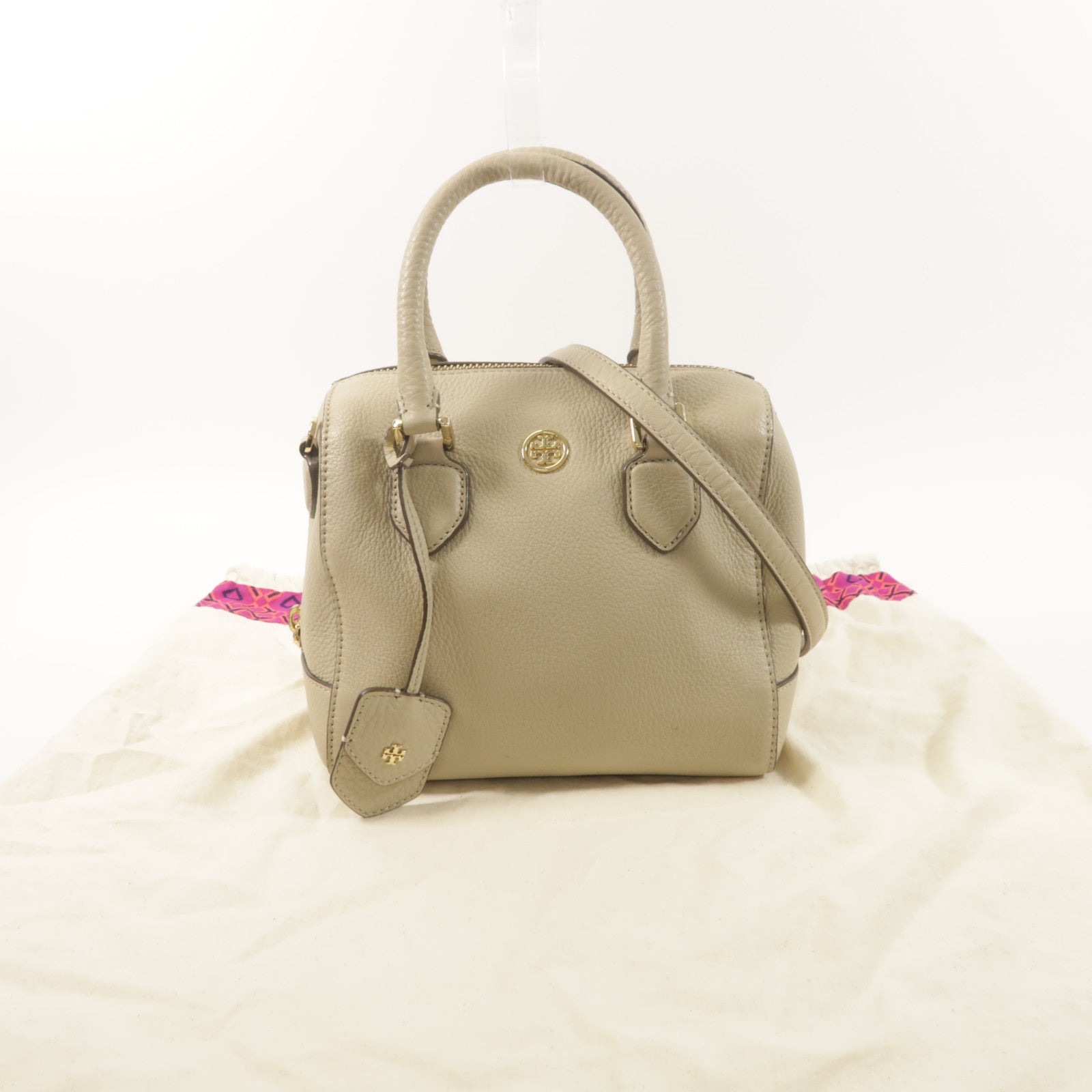 Tory Burch 牛皮皮革2 Way Bag手挽肩背兩用袋