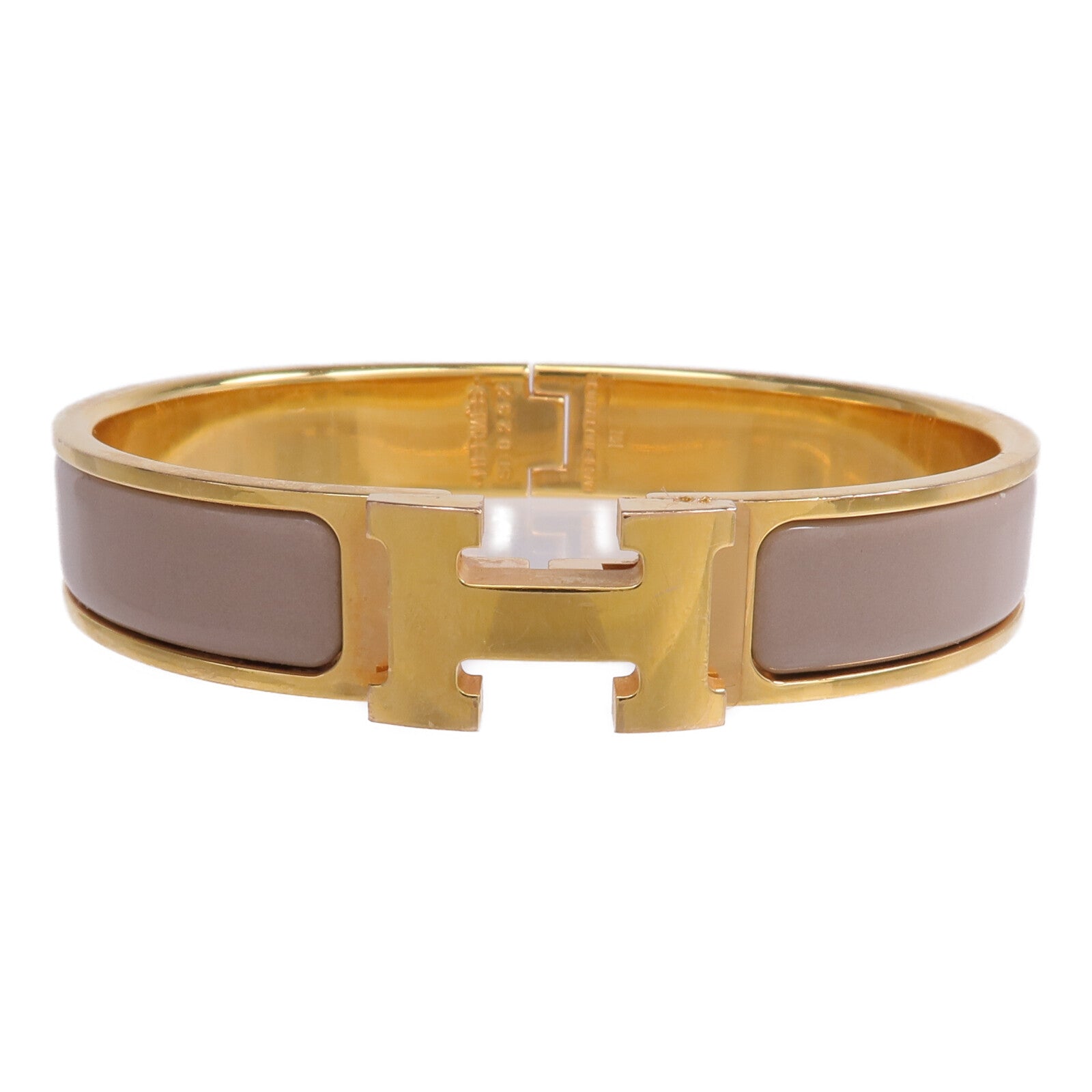 HERMES 金屬Clic H琺瑯手鐲