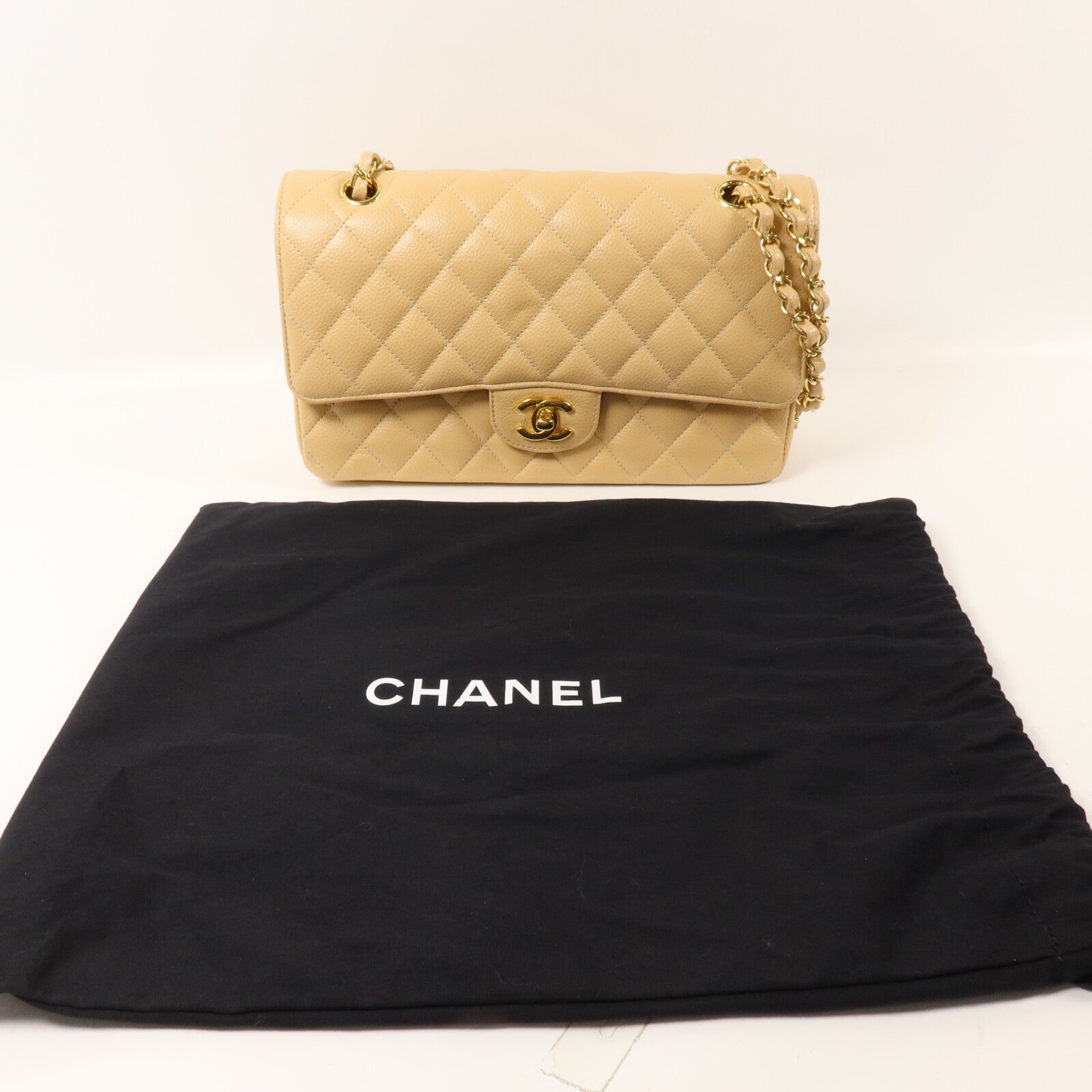 CHANEL 牛皮皮革Classic 25鏈帶肩背袋