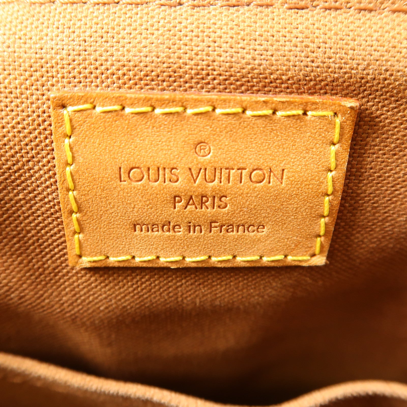 LOUIS VUITTON Monogram Palermo金扣手挽肩背兩用袋啡色