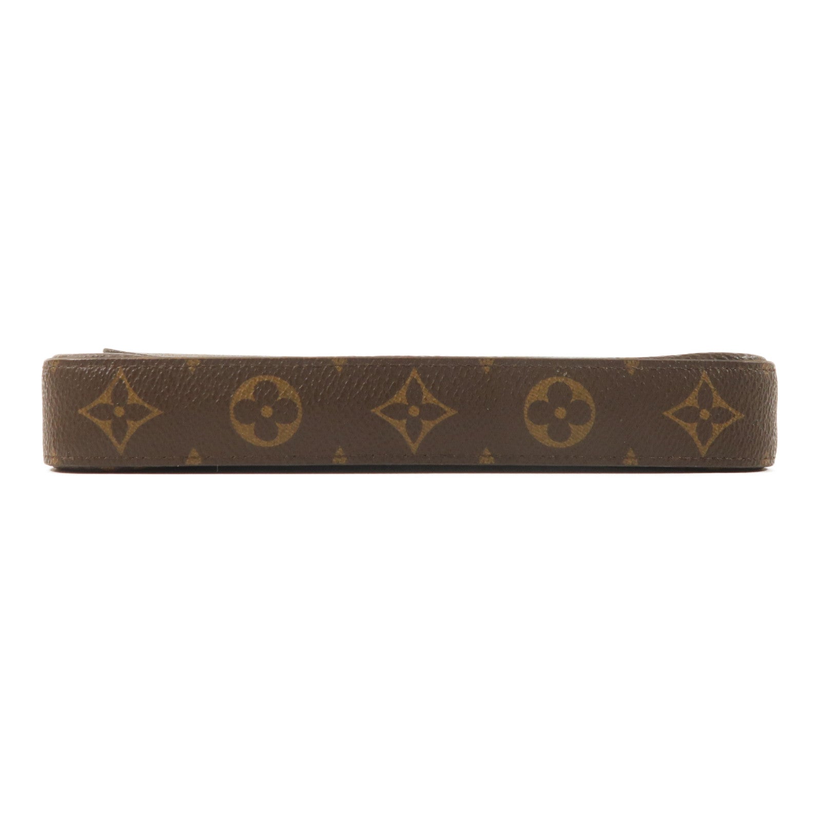 LOUIS VUITTON Monogram Felicie Pochette金扣鏈帶肩背袋